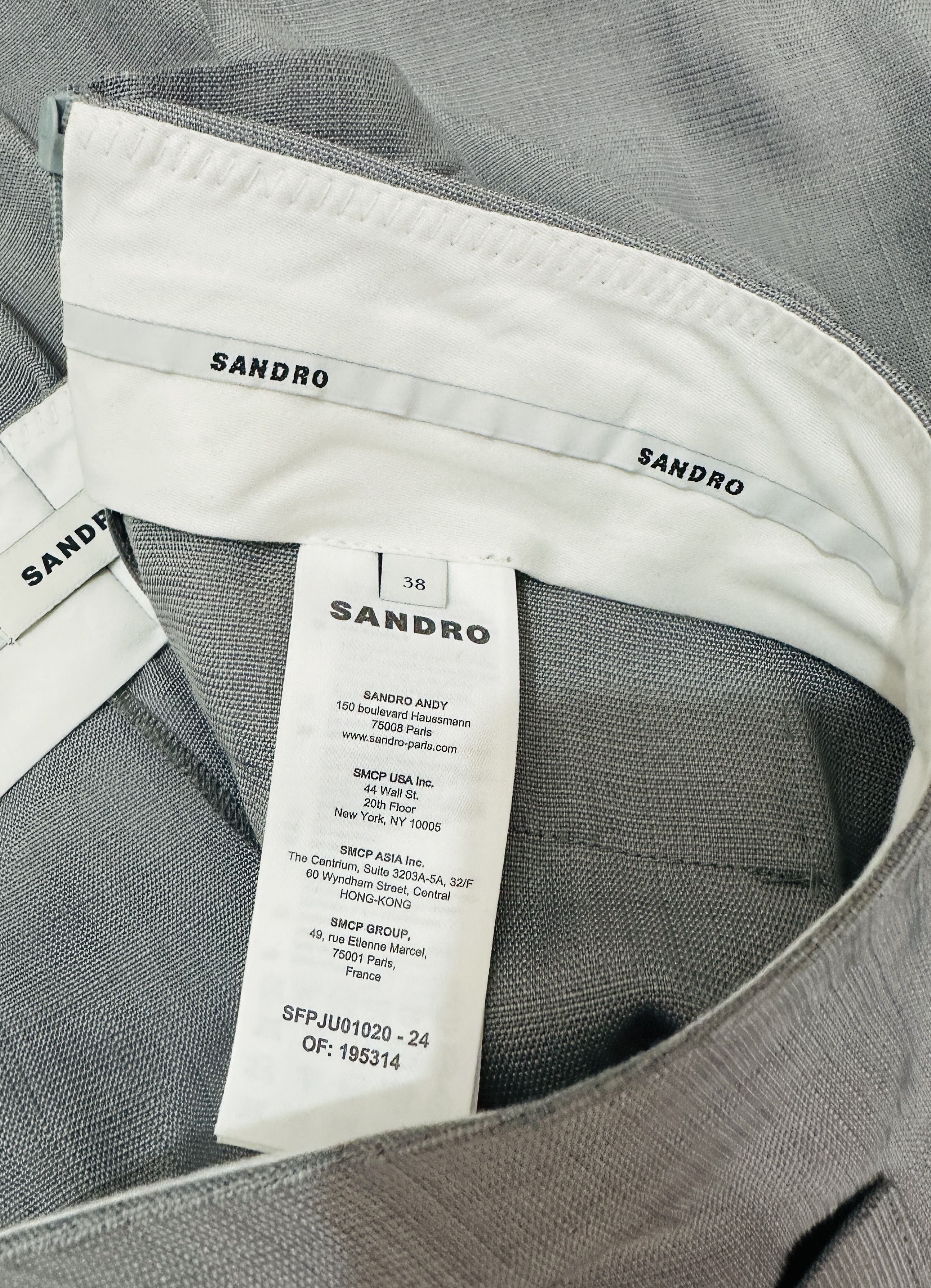 Sandro Grey pants Size 27" / US 4 / IT 40 - 7 Thumbnail