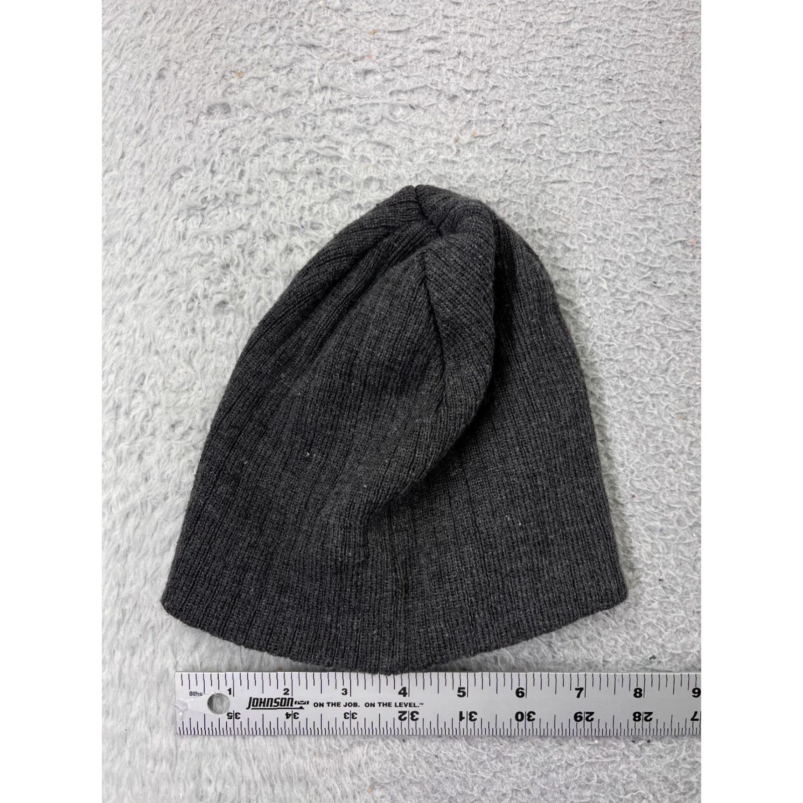 Vintage FERSTEN WORLDWIDE Beanie Hat Adult One Size Gray Acrylic Knit Outdoor Ski Mens Size ONE SIZE - 3 Thumbnail