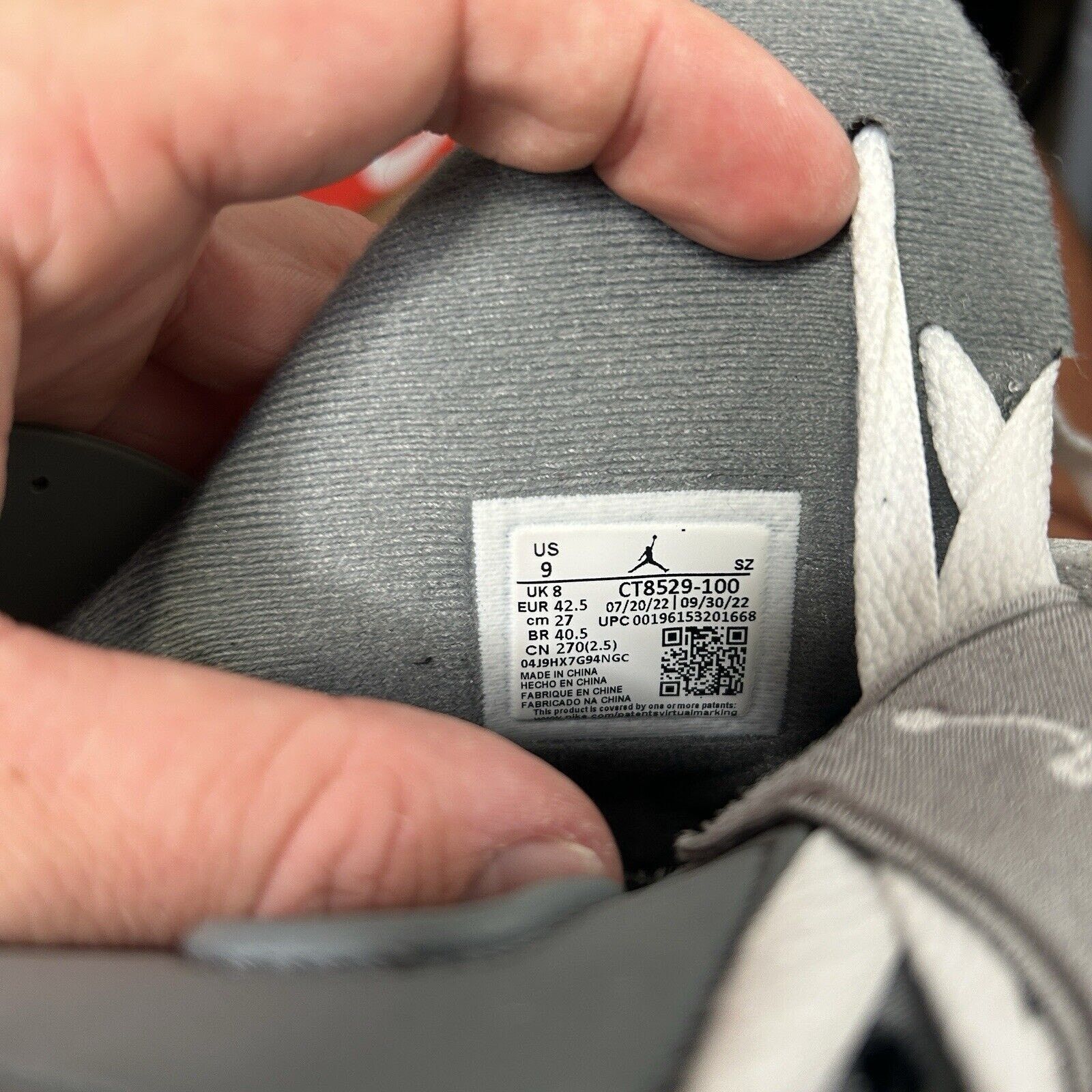 Jordan Brand Nike Air Jordan 6 Retro “Cool Grey/Medium Grey White” Size US 9 / EU 42 - 10 Thumbnail