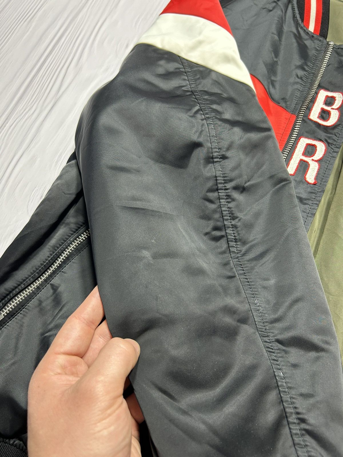 Diesel × Vintage DIESEL “BRAVES” Reversible Bomber Jacket Size XXL Size US XXL / EU 58 / 5 - 7 Thumbnail