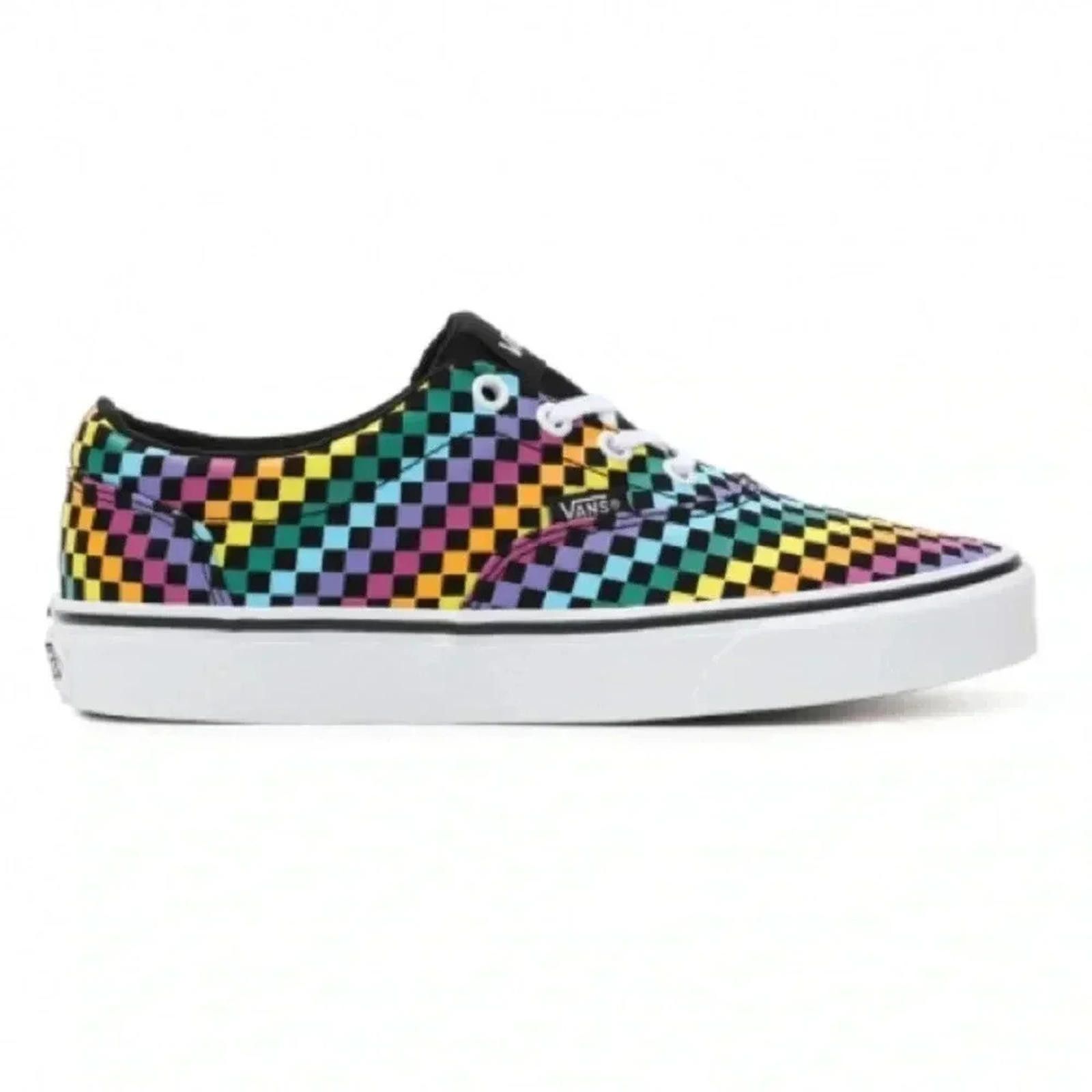 Vans Vans rainbow checkered 🌈 Size US 7 / IT 37 - 1 Thumbnail