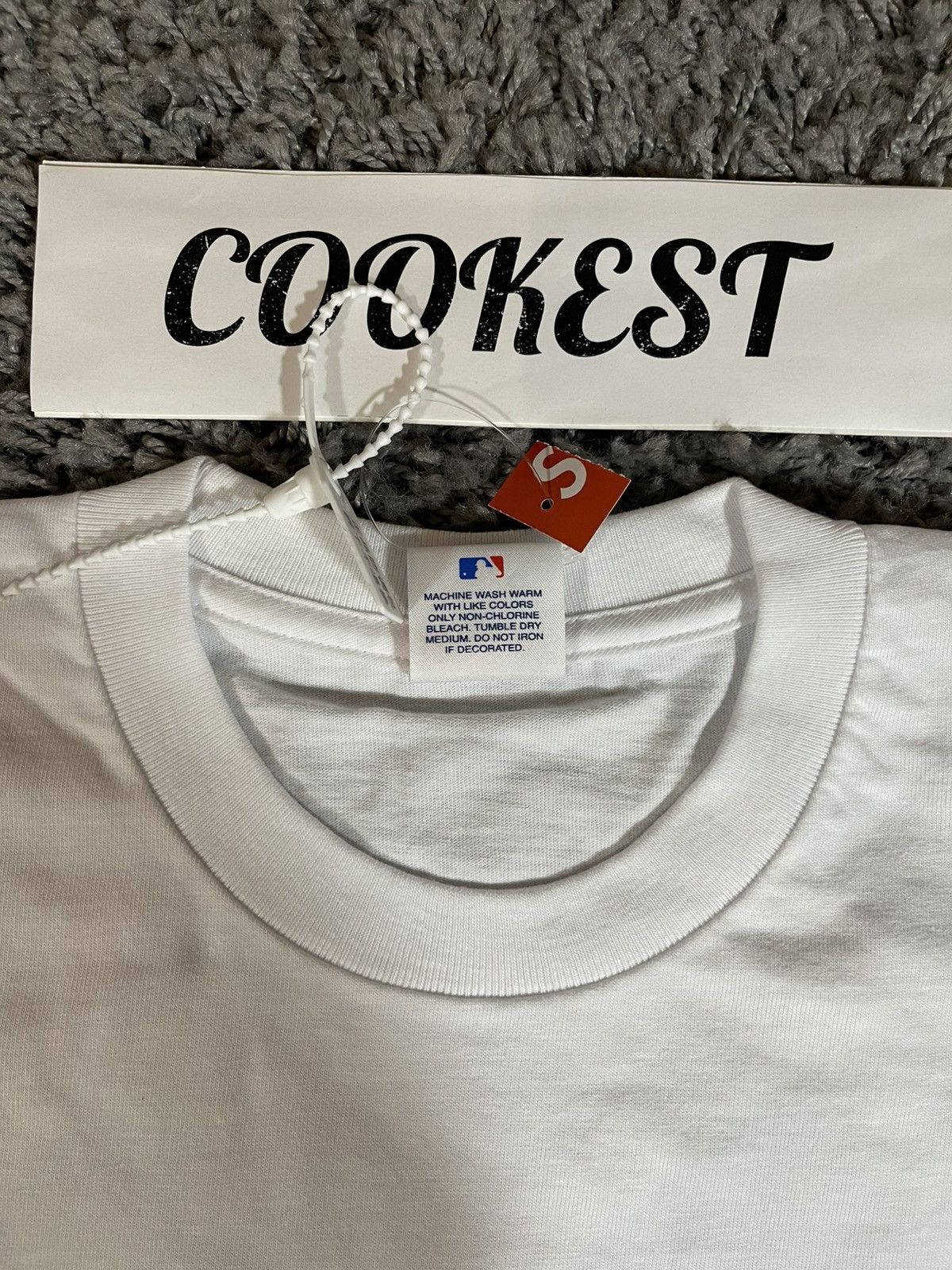 47 Brand × New York Yankees × Supreme 2015SS Supreme New York Yankees Box Logo Tee T-Shirts White Size US S / EU 44-46 / 1 - 8 Thumbnail