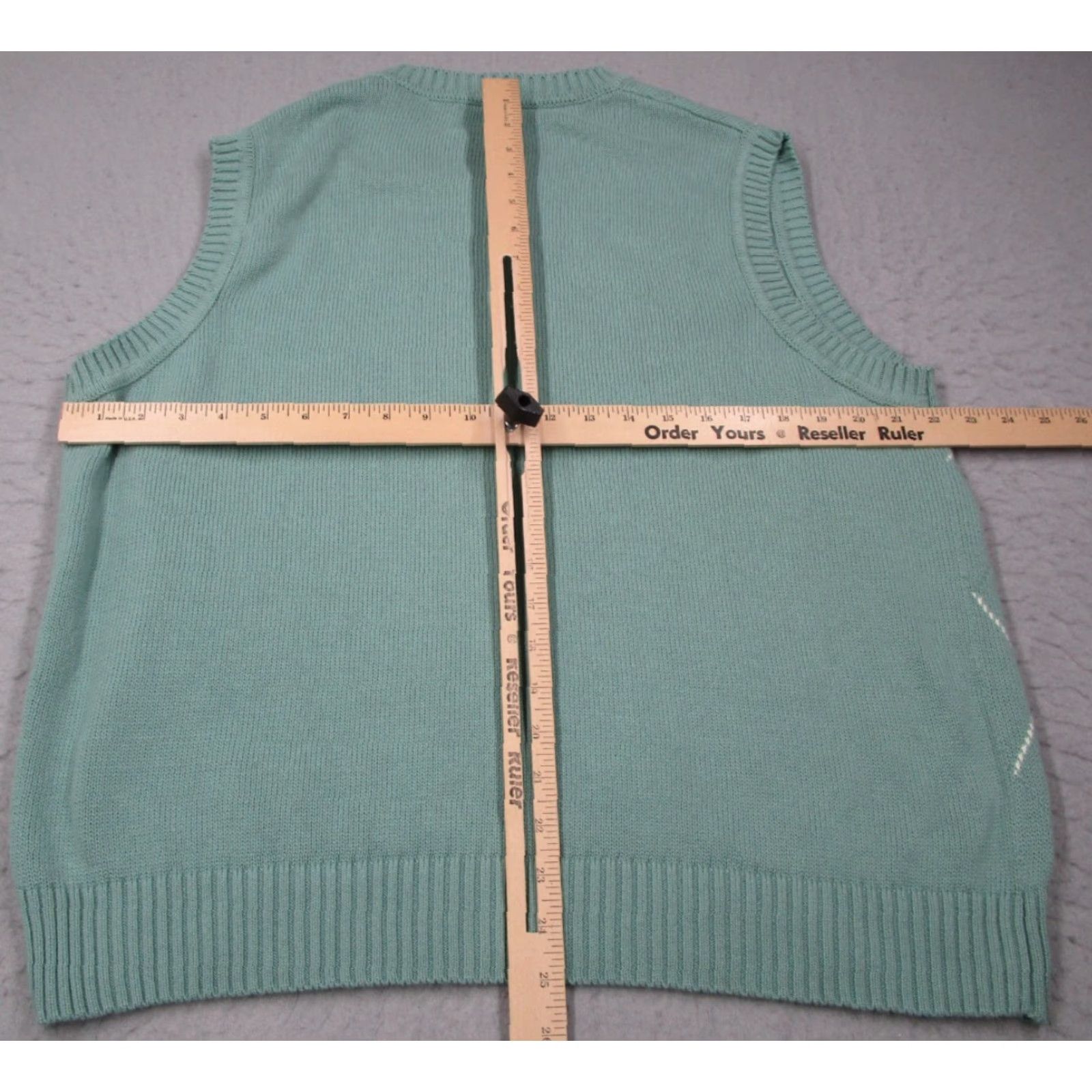 Gap VINTAGE Gap Sweater Mens XL Blue Argyle Vest Knit Pullover Sleeveless 90s Size US XL / EU 56 / 4 - 5 Thumbnail
