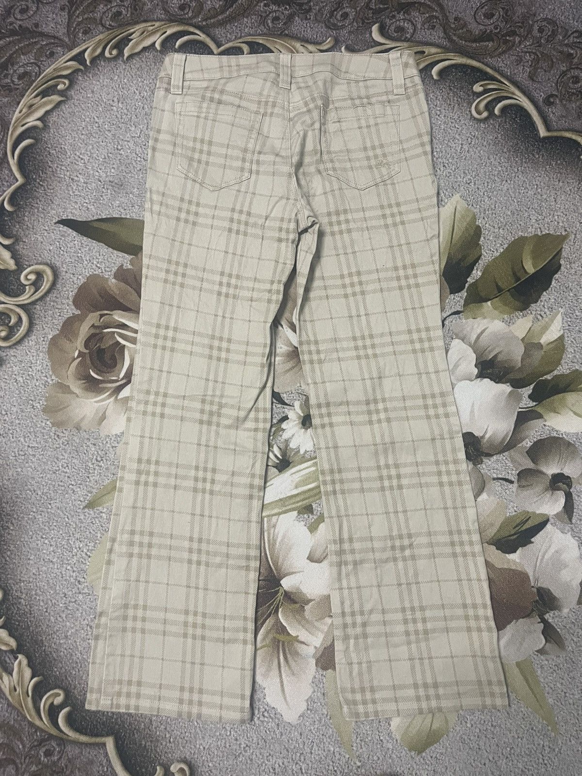 Burberry Burberry London Pant Flare Size 31" - 2 Thumbnail