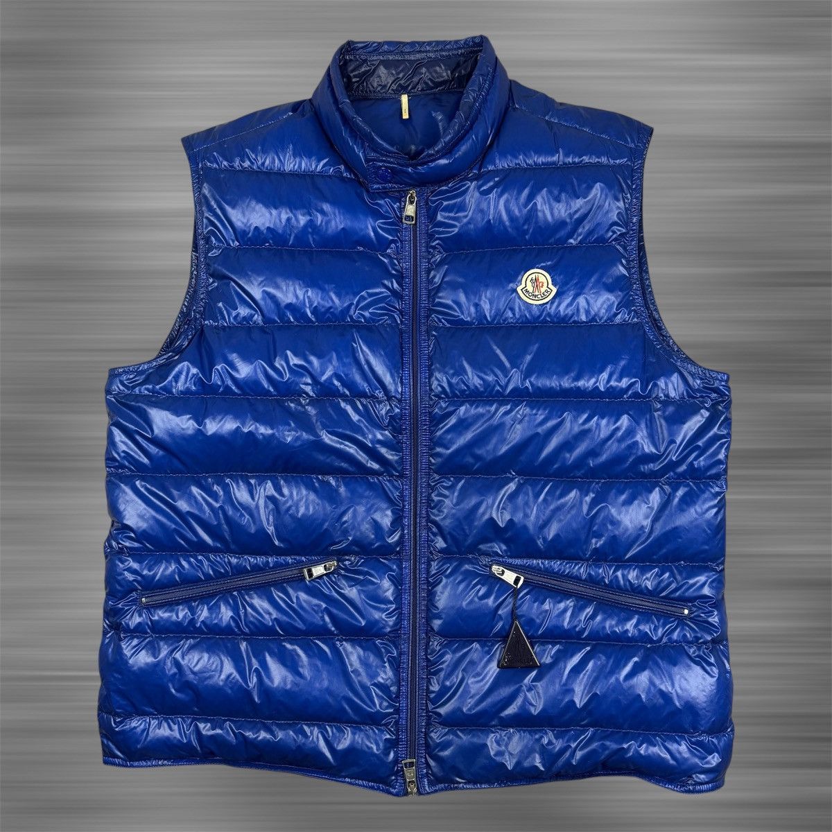 Moncler Moncler Gilet Gui ‘Blue’ Puffer Vest Size US L / EU 52-54 / 3 - 1 Thumbnail