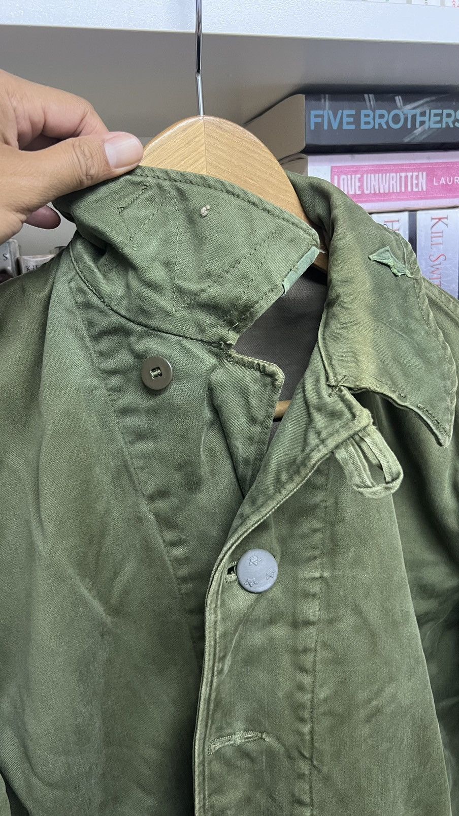 Vintage Vintage 1960s Military Field Jacket Size US M / EU 48-50 / 2 - 16 Thumbnail