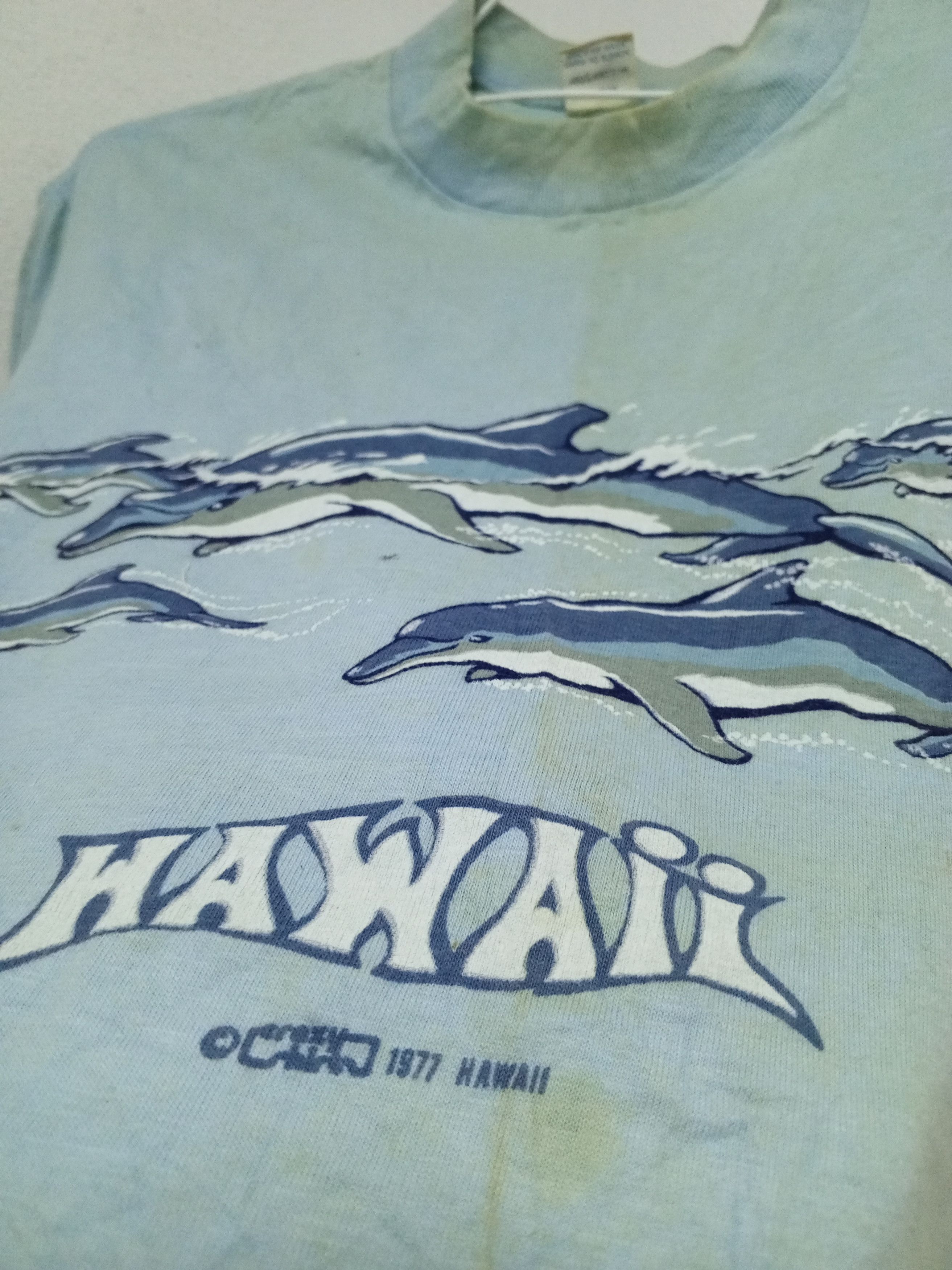 Vintage VTG 7OS HAWAII DOLPIN Size US L / EU 52-54 / 3 - 5 Thumbnail