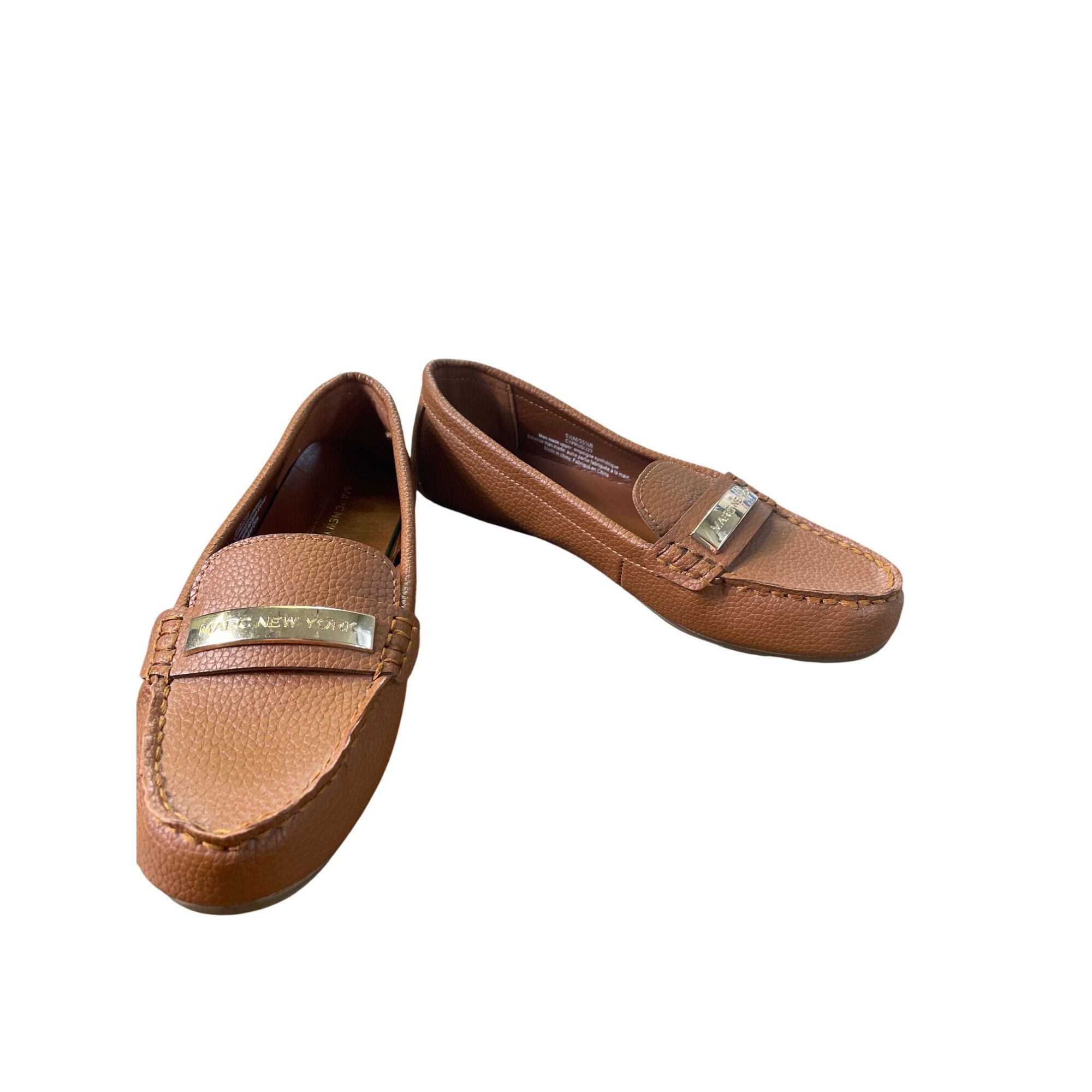 Designer Marc New York Womens Brown Slip-On Loafers Flats Size 5.5M S Size US 5.5 / IT 35.5 - 17 Thumbnail