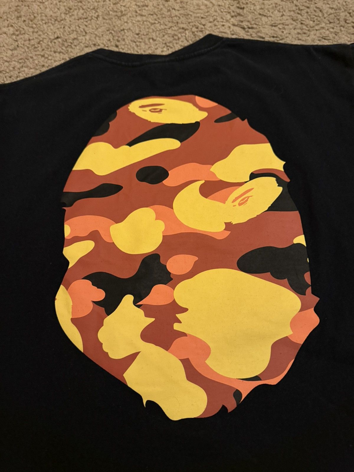 Bape Bape 1st Camo Big Ape Head Tee (L) Size US XL / EU 56 / 4 - 21 Thumbnail