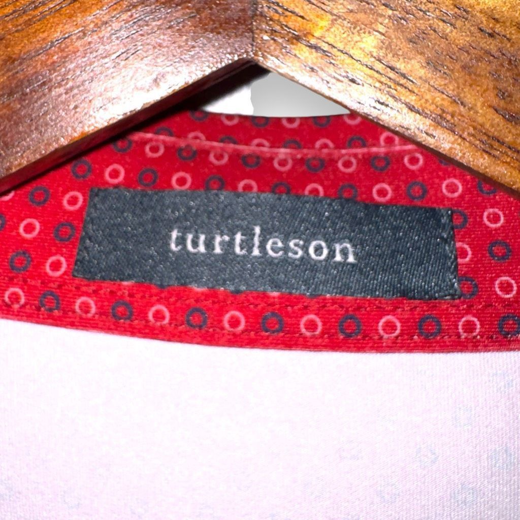 Peter Millar Turtleson Red Micro Dot Performance Golf Polo Shirt Size M Size US M / EU 48-50 / 2 - 2 Thumbnail