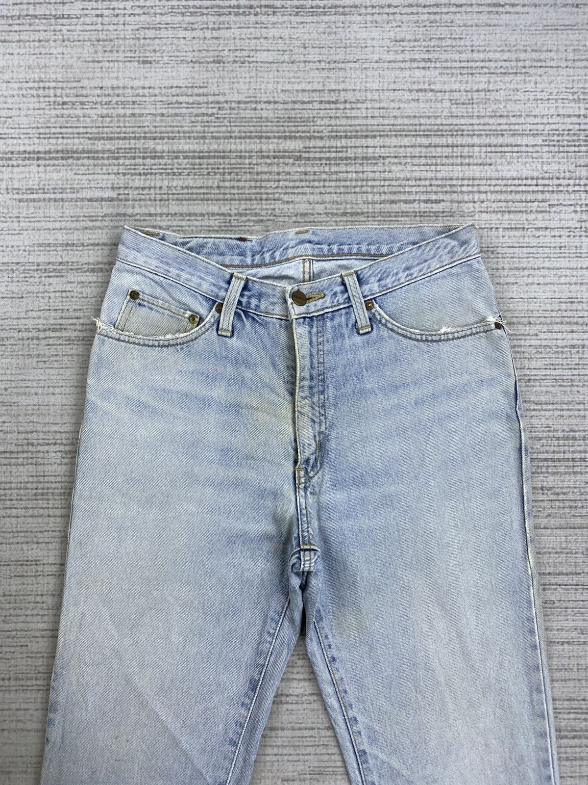 Edwin × Japanese Brand × Vintage Vintage Edwin Light Blue Straight Cut Denim Pants Size US 28 / EU 44 - 5 Thumbnail