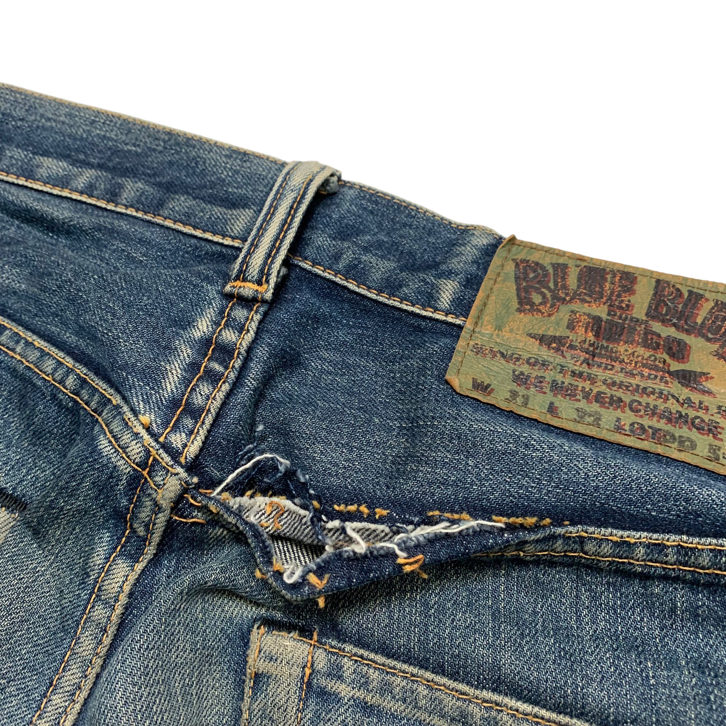 Blue Blue Japan Blue Blue Japan Jeans Size US 31 - 12 Thumbnail