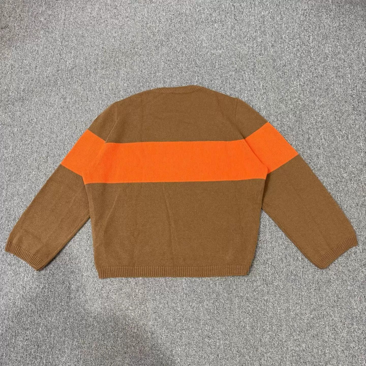 Moncler Moncler colorblock stripe logo wool crew neck LS NWT XL Size US XL / EU 56 / 4 - 2 Thumbnail