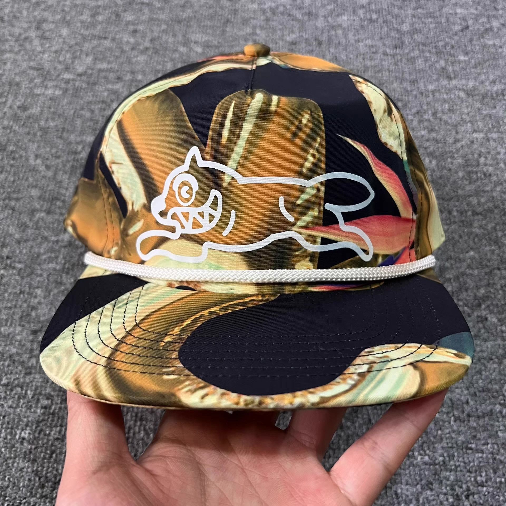 Billionaire Boys Club BBC ICECREAM Flying Dog Flat Brim Baseball Cap Q7 Size ONE SIZE - 1 Thumbnail