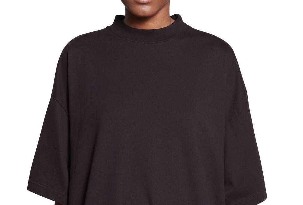 Balenciaga o1la1rc1a0725 Sample Sticker T-Shirt Oversized in Black Size S / US 4 / IT 40 - 6 Thumbnail