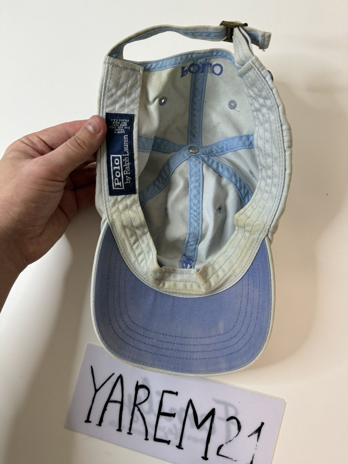 Vintage Polo Ralph Lauren vintage cap hat Size ONE SIZE - 8 Thumbnail