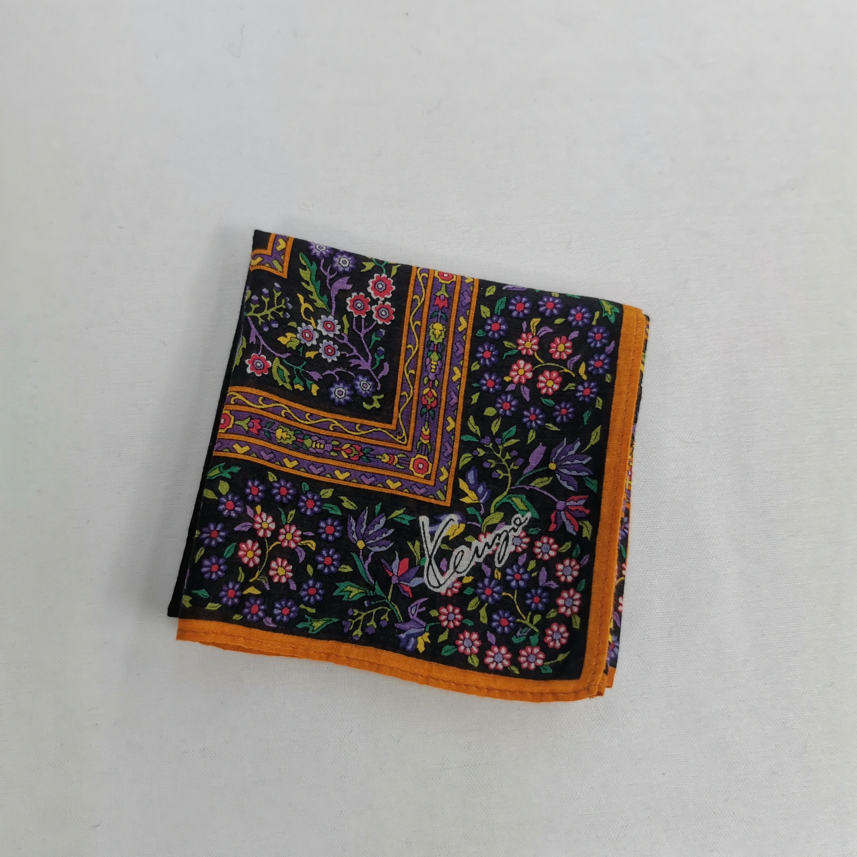 Kenzo Vintage Kenzo Handkerchief Neckerchief Bandana Size ONE SIZE - 4 Thumbnail