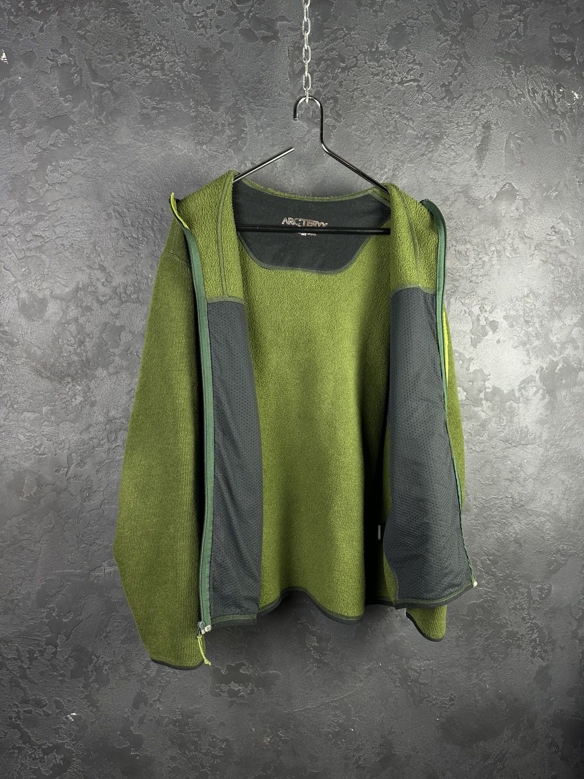 Arc'teryx Arcteryx Covert Hoody Polartec Fleece Jacket Green Mens Size US L / EU 52-54 / 3 - 7 Thumbnail