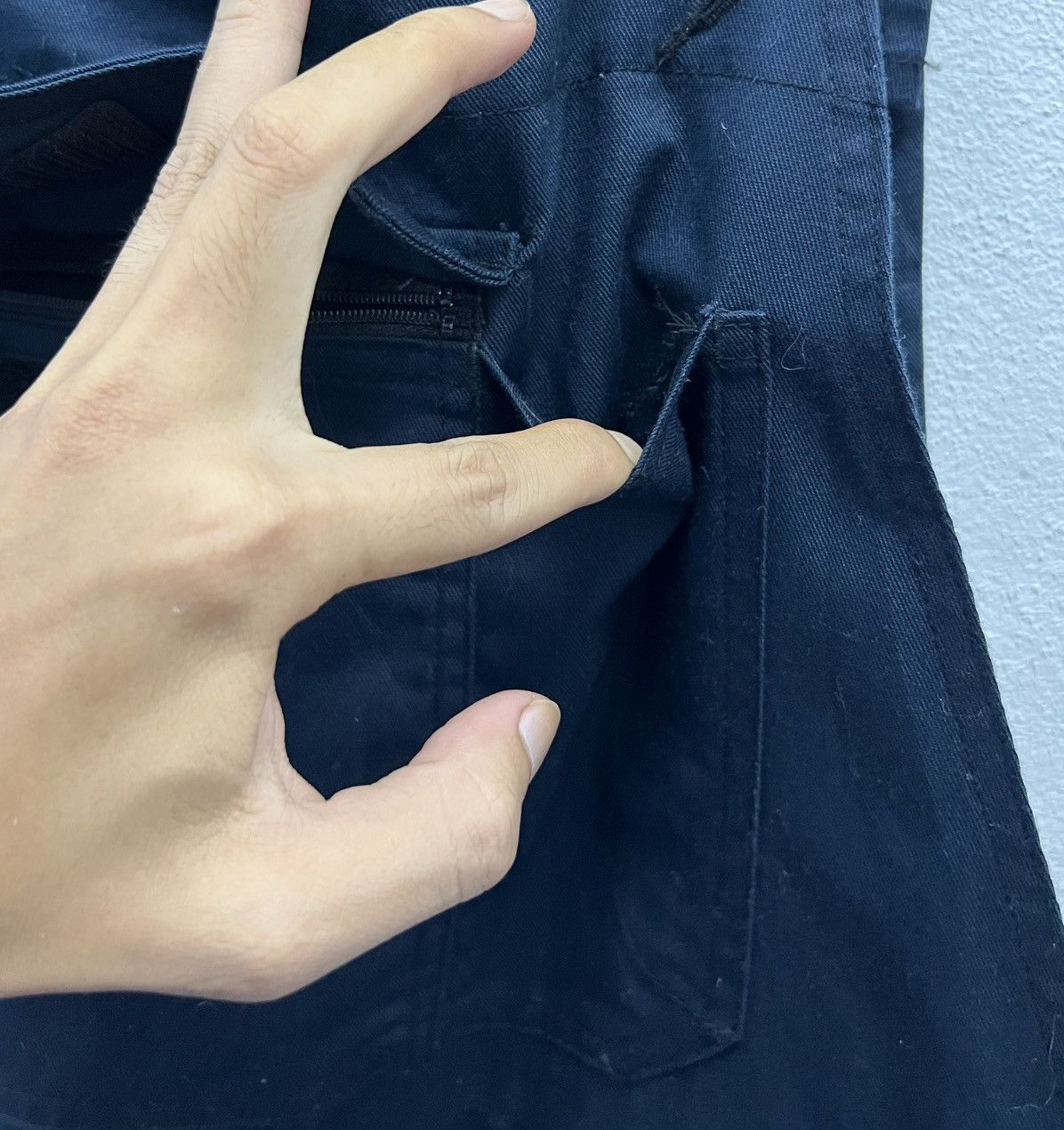 Japanese Brand × Vintage Vintage Grace Engineer's GE-157 Work Overalls – Navy Blue Size US 38 / EU 54 - 7 Thumbnail