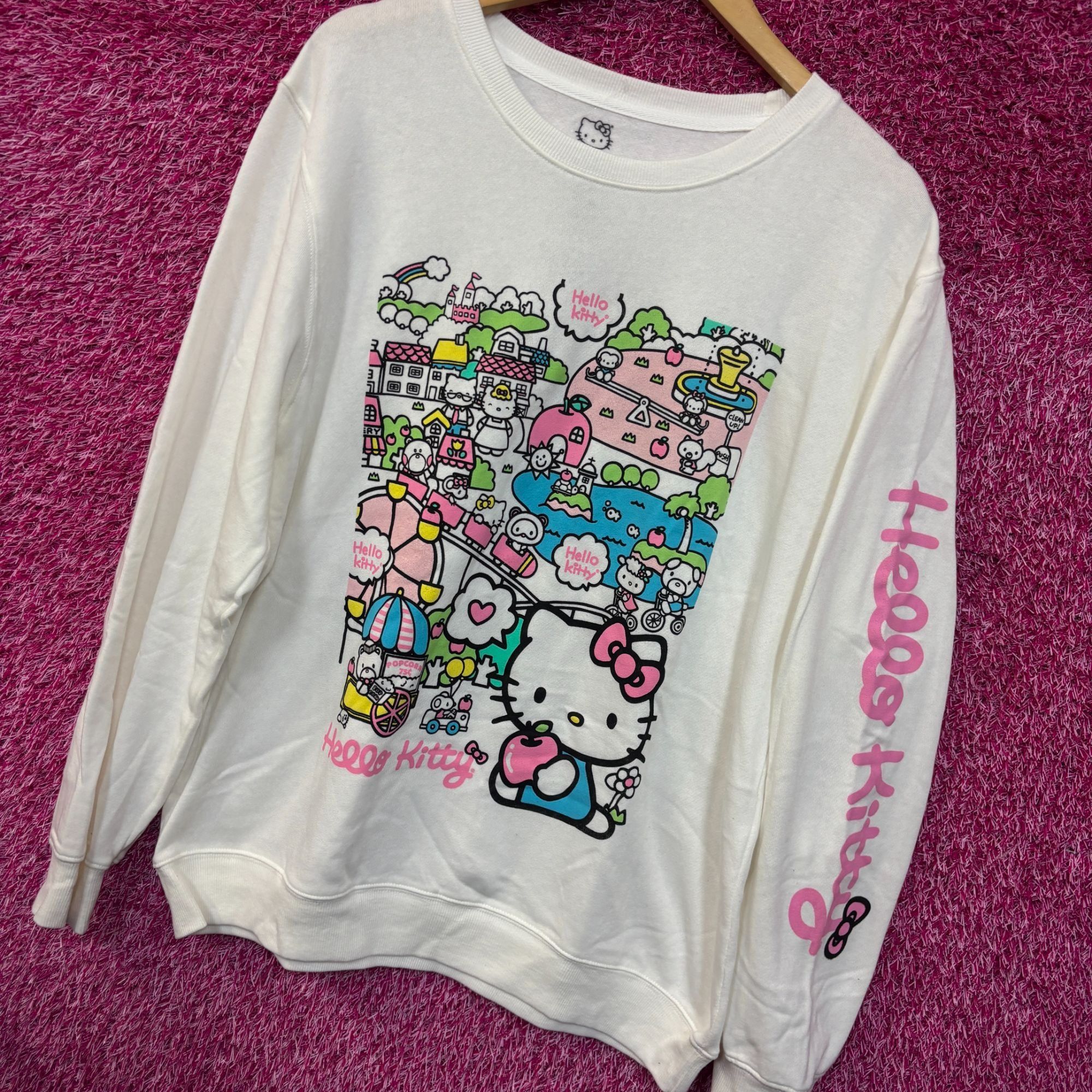 Other Hello Kitty Kawaii Festival Sanrio Puroland Anime Crewneck L Size L / US 10 / IT 46 - 3 Thumbnail