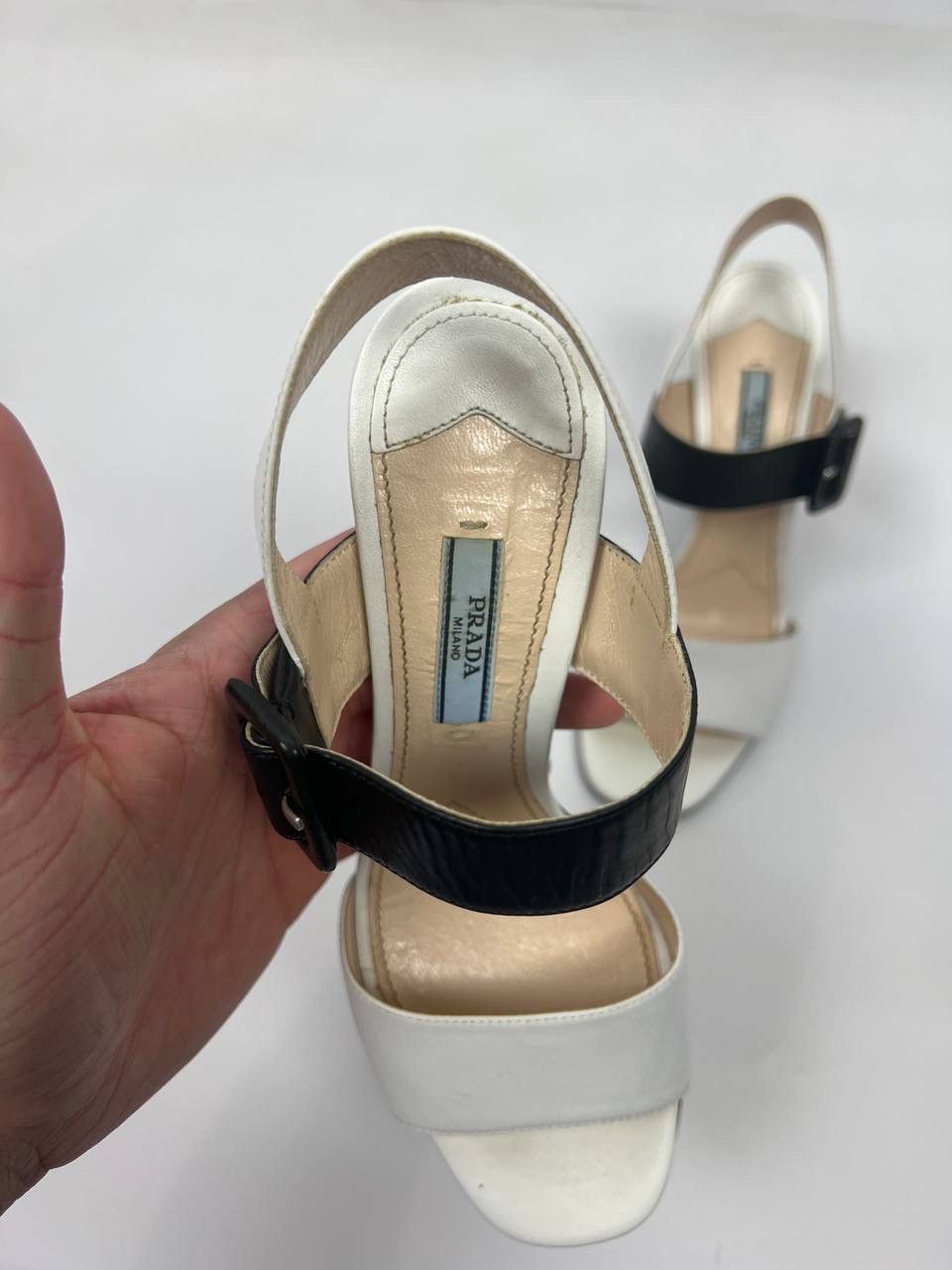 Prada Prada luxury sandals size 37 Size US 7 / IT 37 - 5 Thumbnail