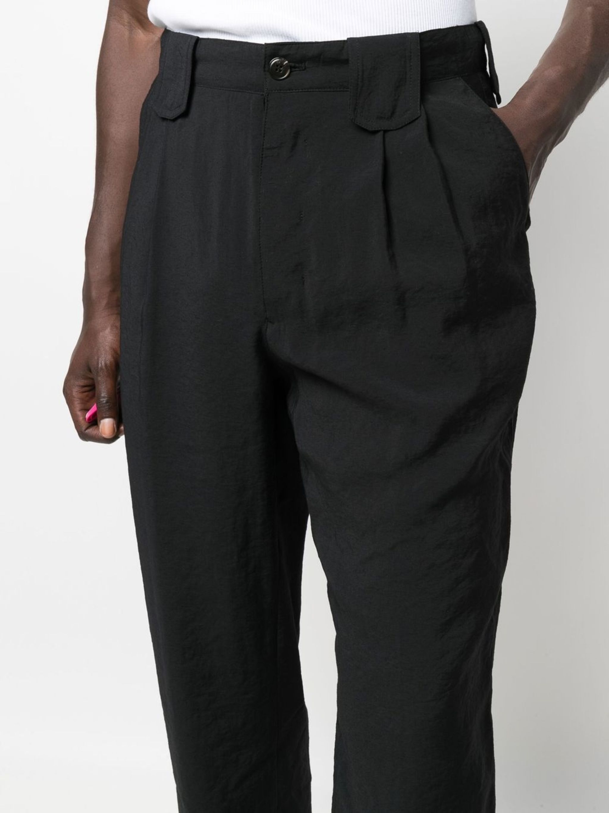 Nanushka o1mle1124 Mats Trousers in Black Size US 34 / EU 50 - 4 Thumbnail