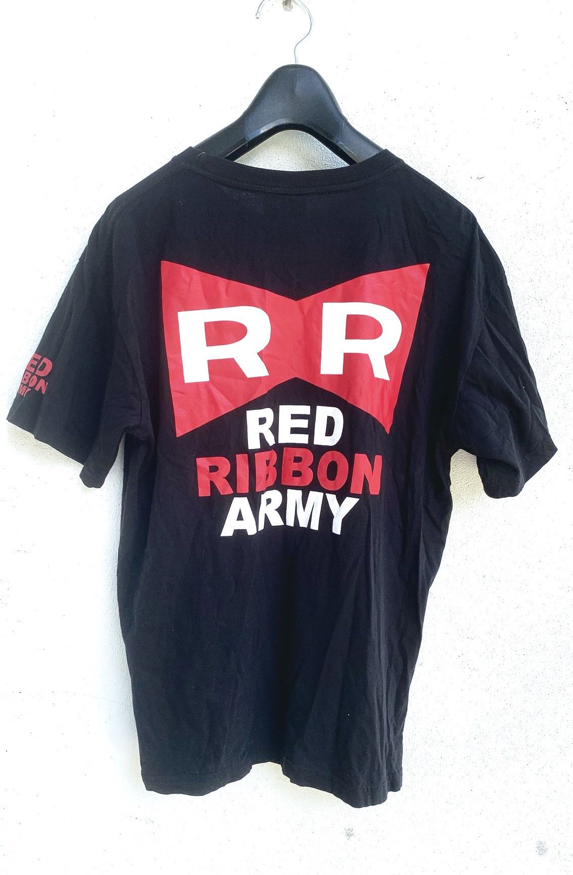 Anime × Cartoon Network Dragon Ball 'RR' Red Ribbon Army Shirt Size US XL / EU 56 / 4 - 6 Thumbnail