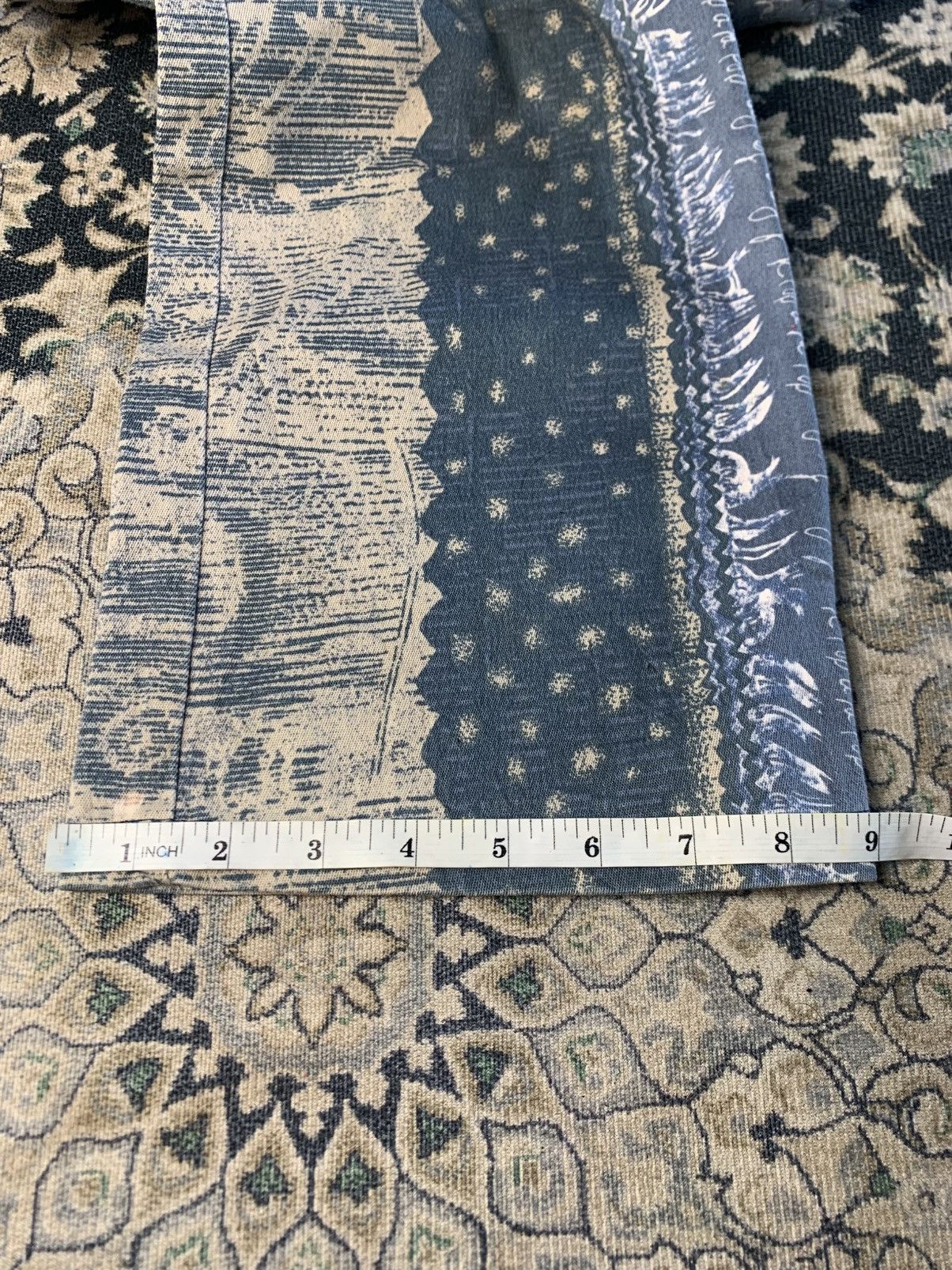 Tribal Streetwear Rare Paisley design jeans Tribal Stretch - Extensible pant Size US 30 / EU 46 - 10 Thumbnail
