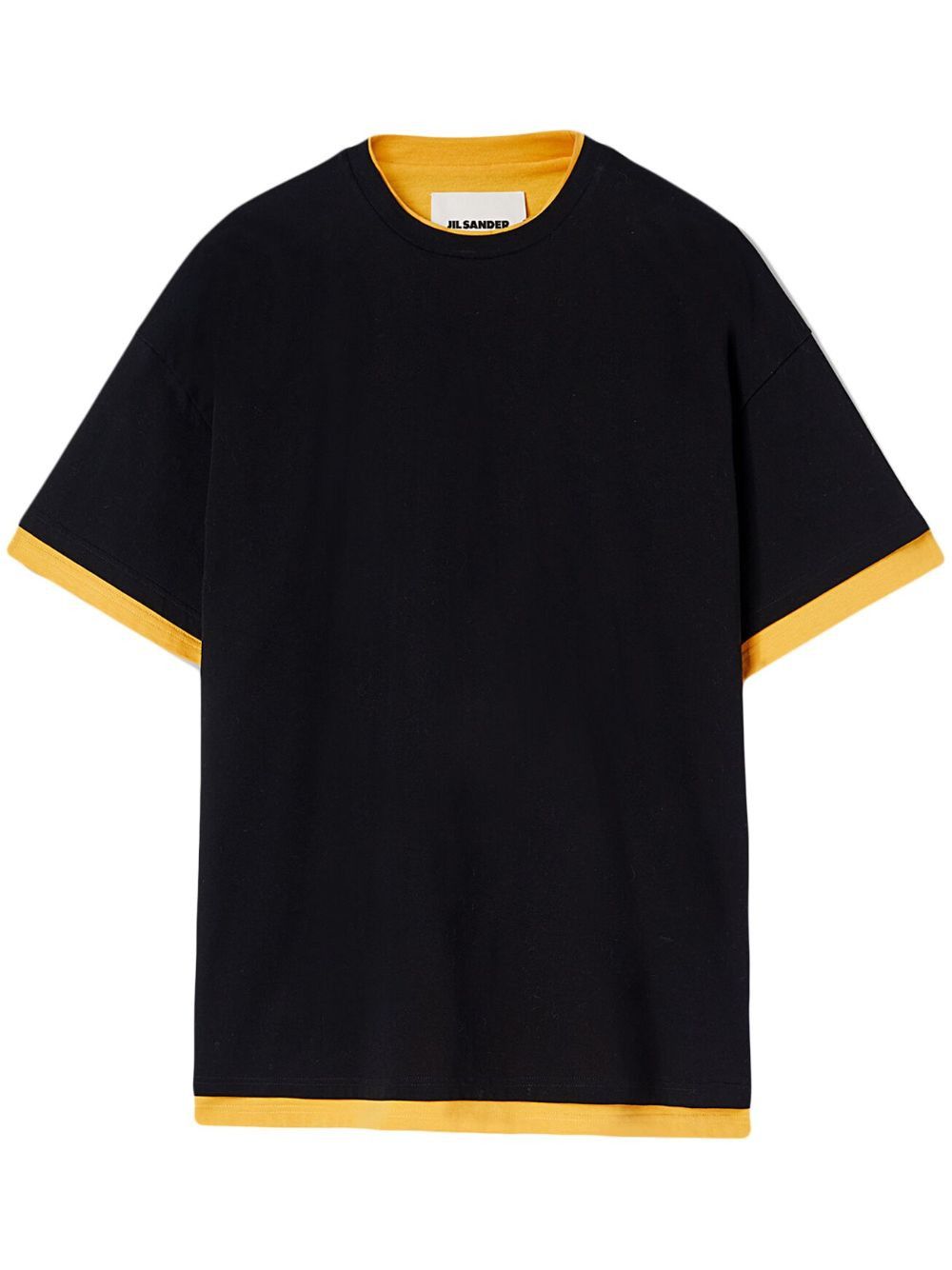 Jil Sander o1loc1c1124 T-Shirt in Black Size US L / EU 52-54 / 3 - 1 Thumbnail