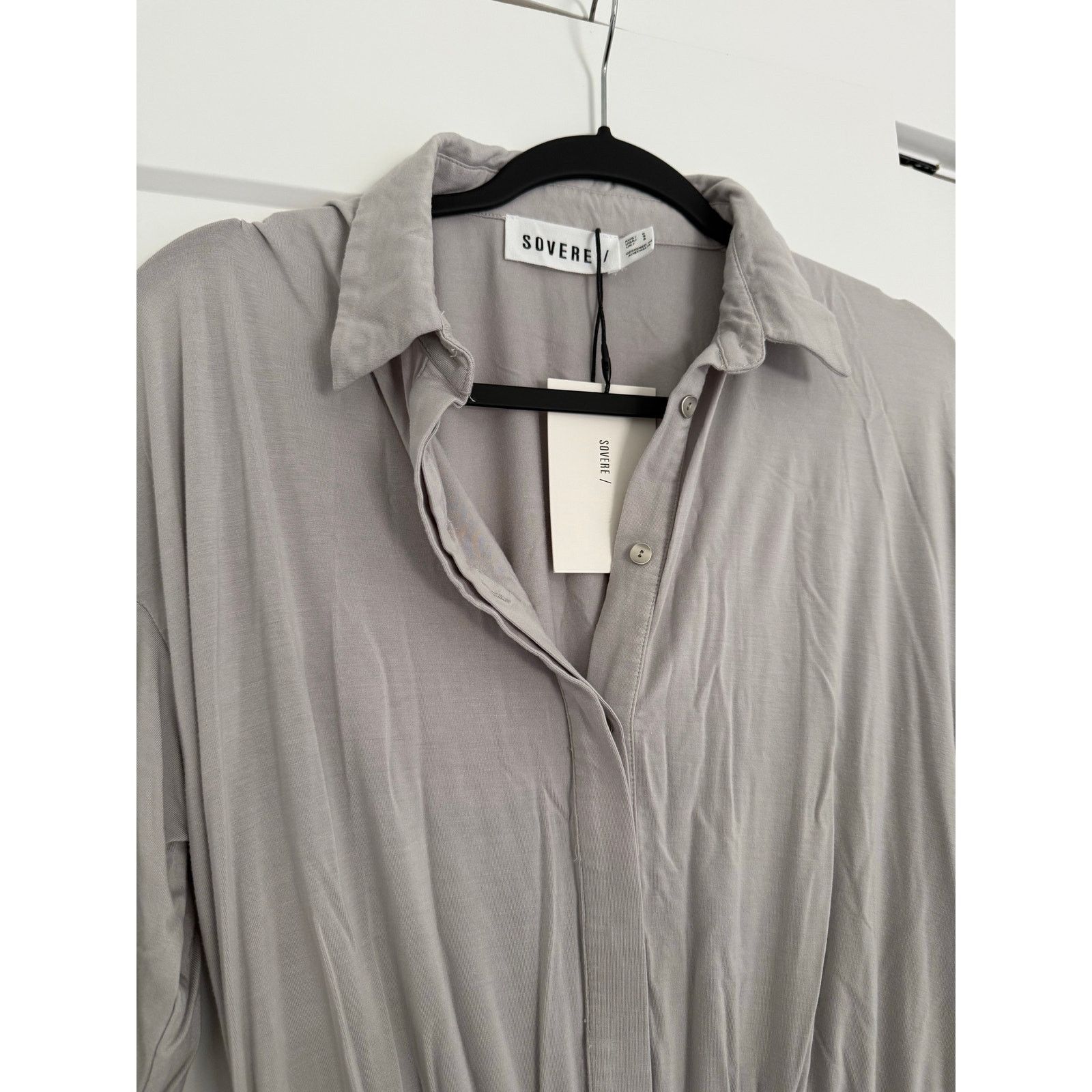 REVOLVE $160 New Sovere Entity Mini Dress - Dove Grey - Small Size S / US 4 / IT 40 - 5 Thumbnail