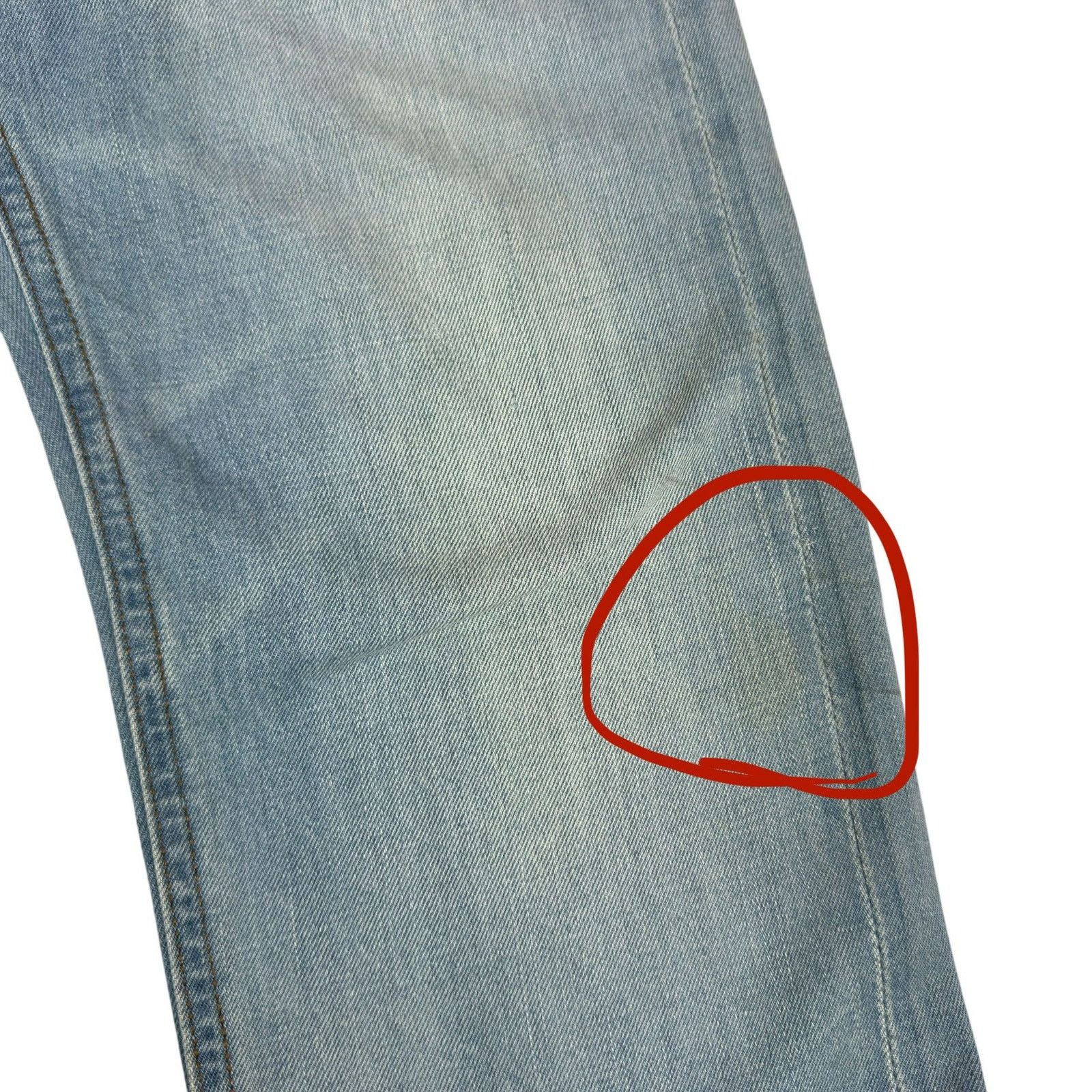 NN07 NN.07 No Nationality Men's Blue Cotton Denim Jeans 30-32 Size US 30 / EU 46 - 7 Thumbnail