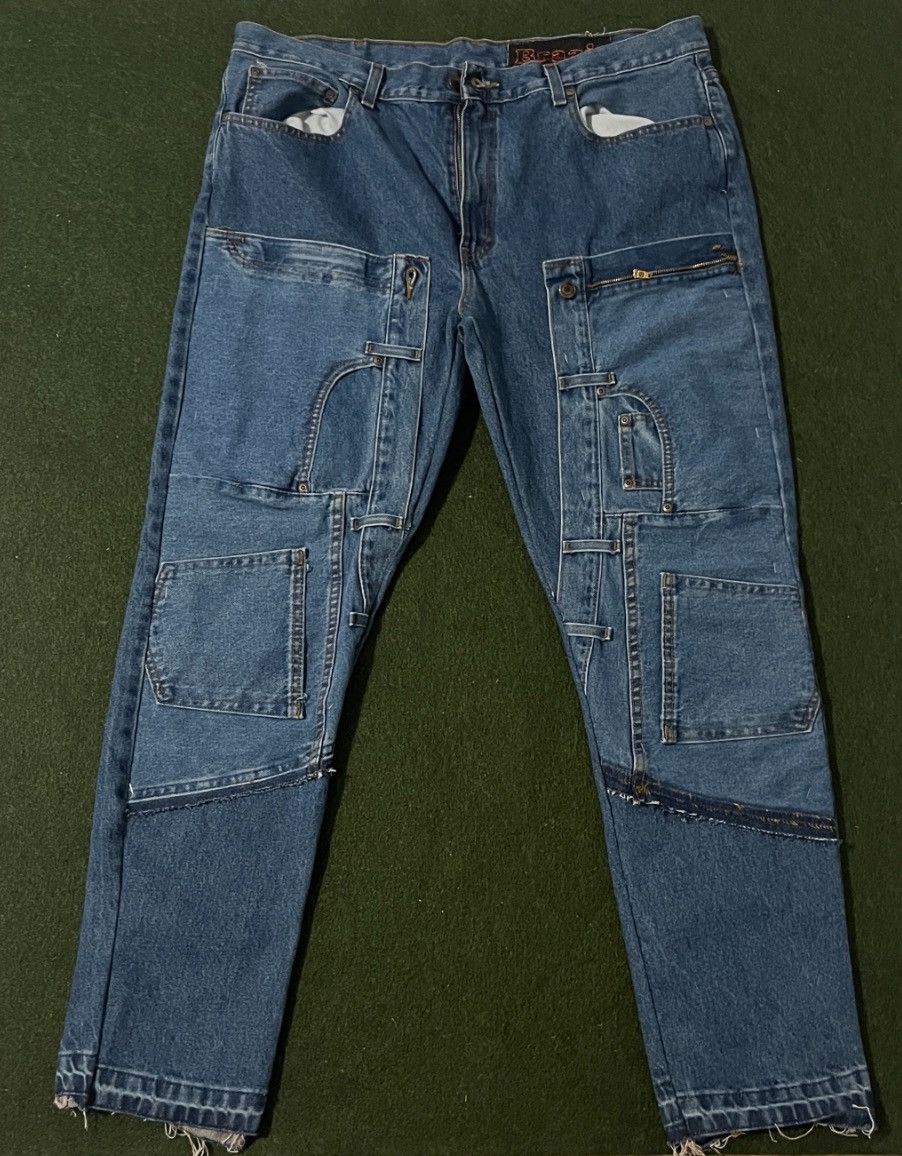 Made By Brazil Misplacement Denim Multiple Pocket size 40/32