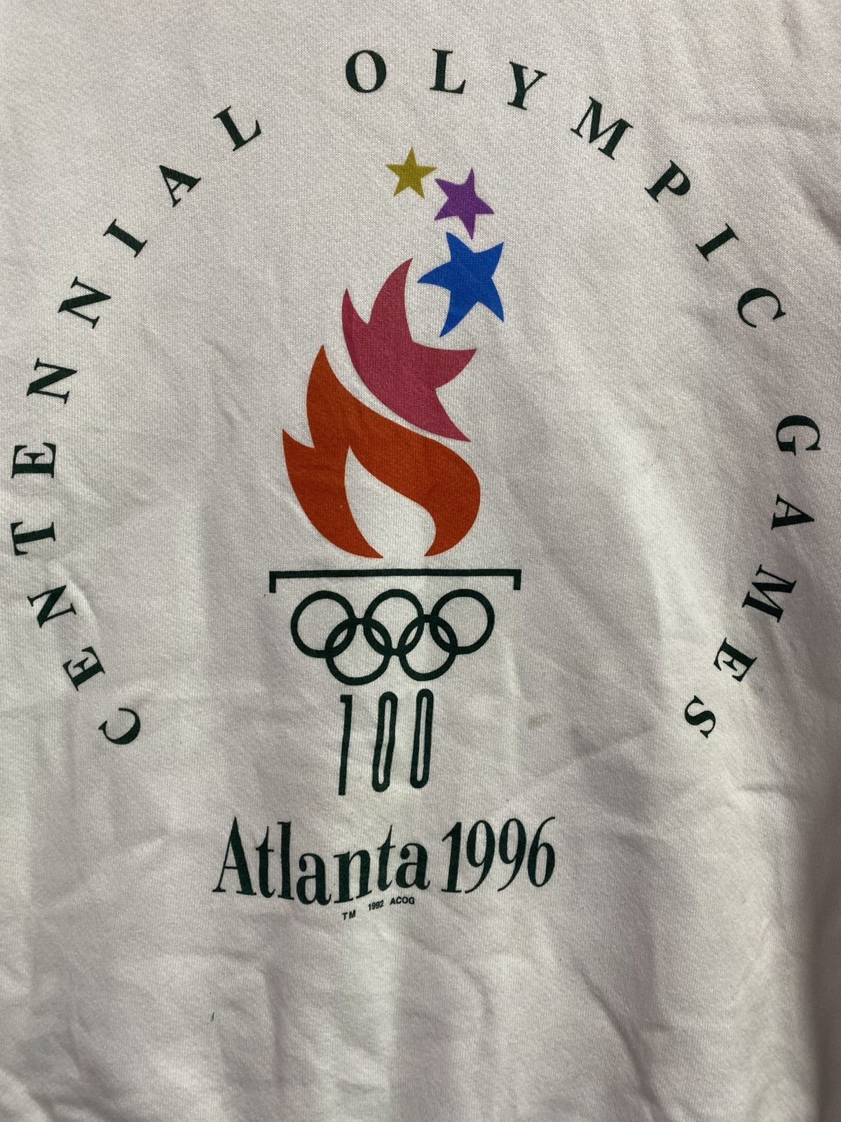 Champion vintage Champion 96 Atlanta Olympics Centennial sweatshirt. Size US XL / EU 56 / 4 - 2 Thumbnail