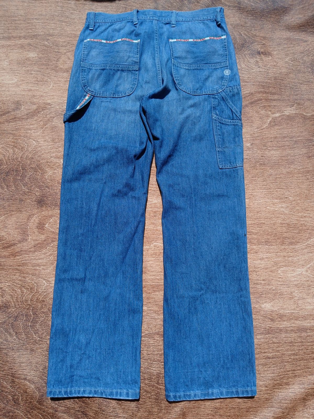Element × JNCO ❌SOLD❌ Y2K ELEMENT Skateboards Carpenter Denim Baggy Jeans Size US 32 / EU 48 - 1 Thumbnail