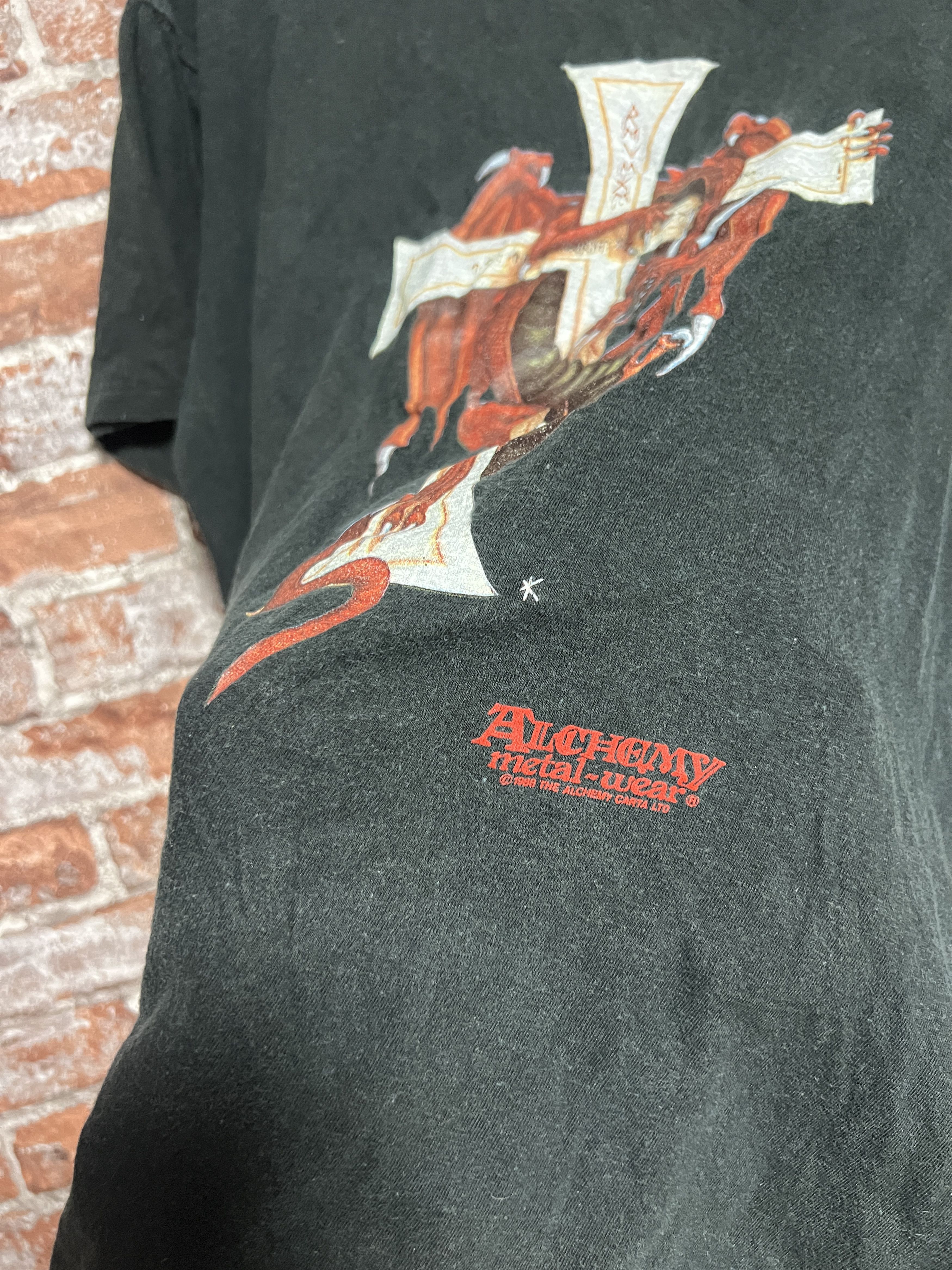 Vintage Alchemy Gothic 1998 Metal Wear Vintage Tee Size US M / EU 48-50 / 2 - 9 Thumbnail