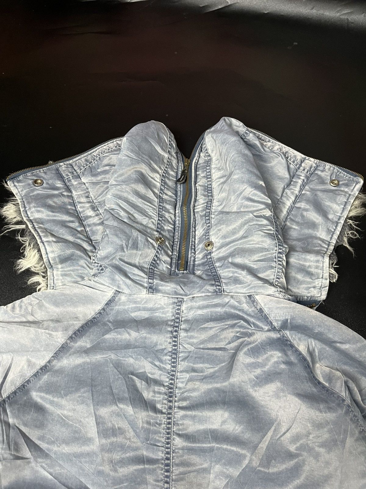 GOAT Crew × GOSTAR DE FUGA × Japanese Brand Japanese Fur bomber jacket Like G.O.A style Size US M / EU 48-50 / 2 - 10 Thumbnail
