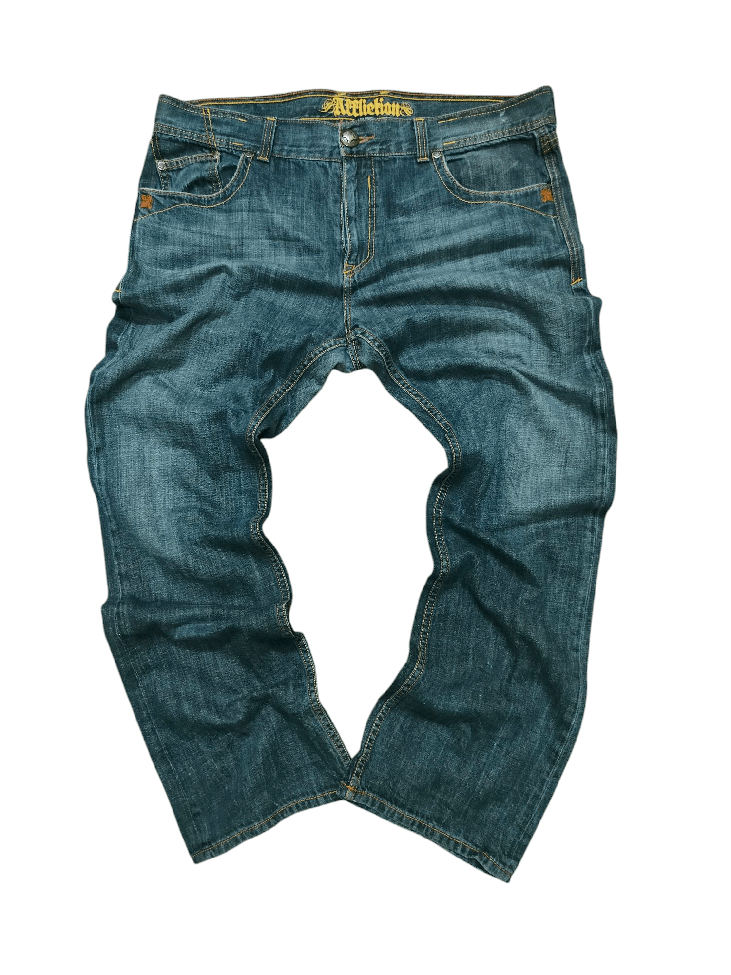 Y2K Affliction Embroidery Jeans
