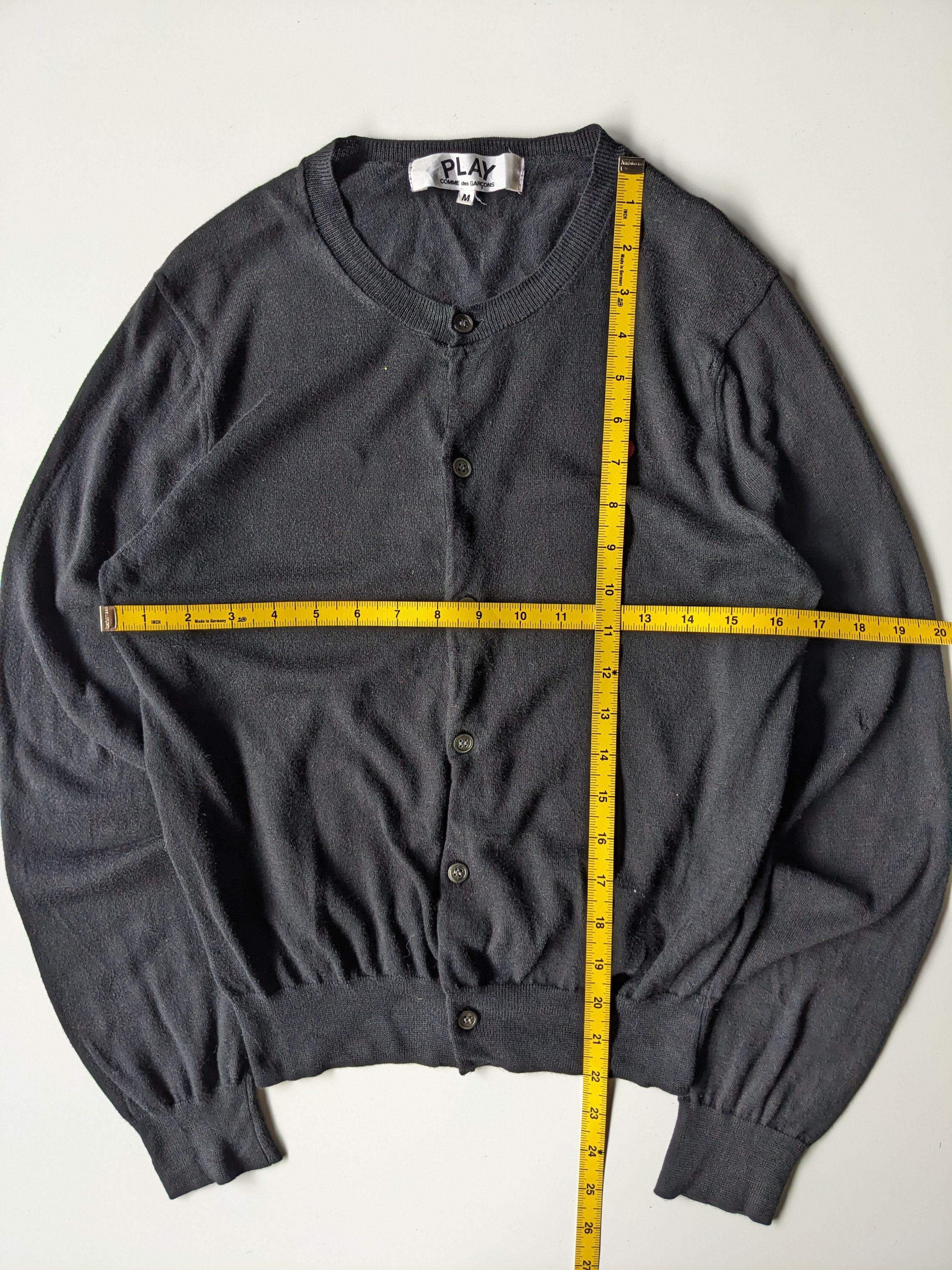 Comme des Garcons PLAY AW2016 Comme des Garcons Play cardigan Size M / US 6-8 / IT 42-44 - 6 Thumbnail