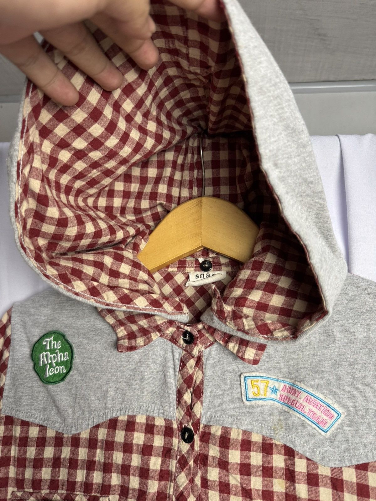 Beauty Beast × Hysteric Glamour × Japanese Brand Japanese Snapy Hybrid Button Shirt Hoodie Size US M / EU 48-50 / 2 - 5 Thumbnail