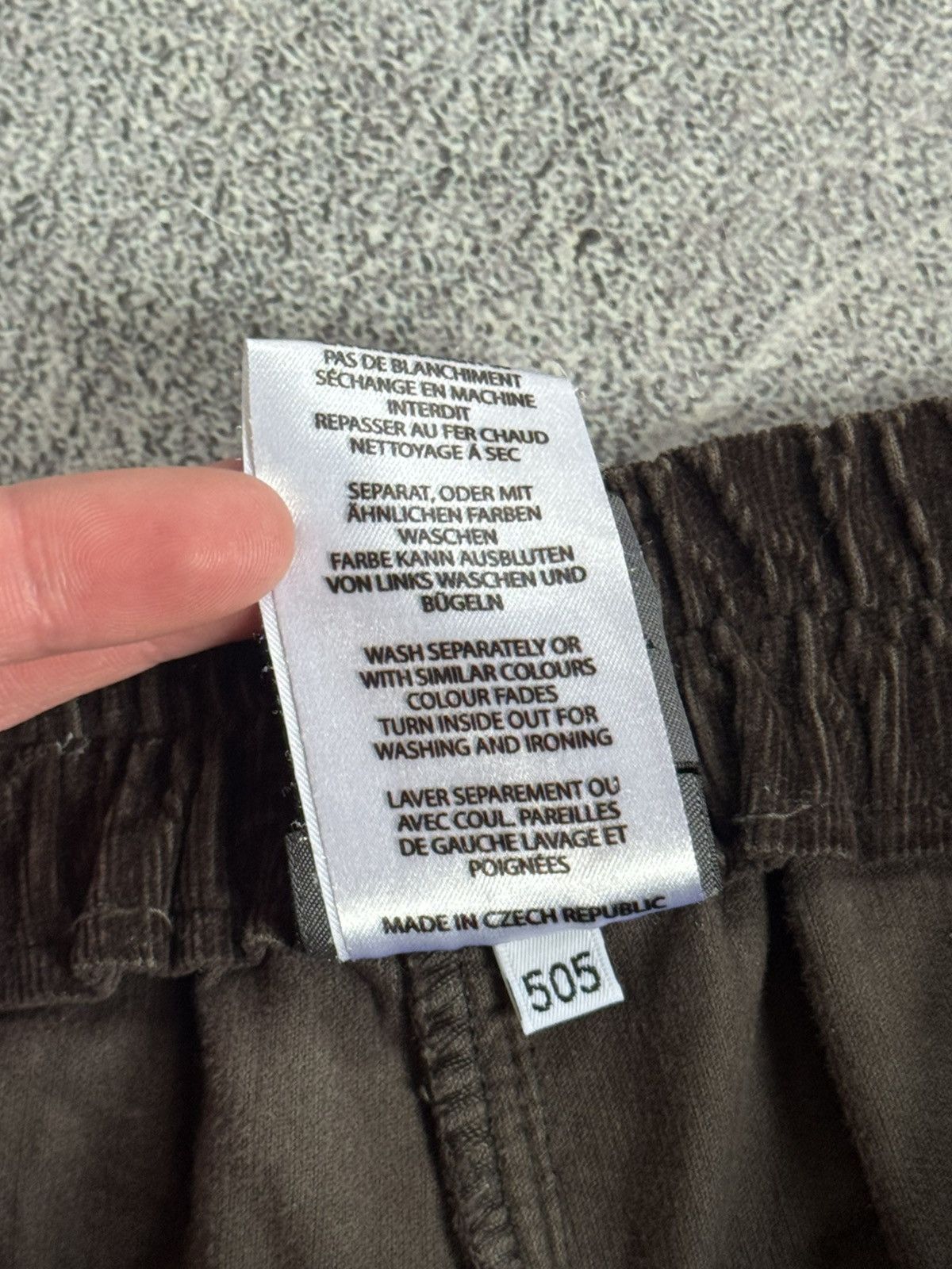 OSKA OSKA 4/size brown corduroy velvet baggy pants trousers chino Size 28" / US 6 / IT 42 - 12 Thumbnail