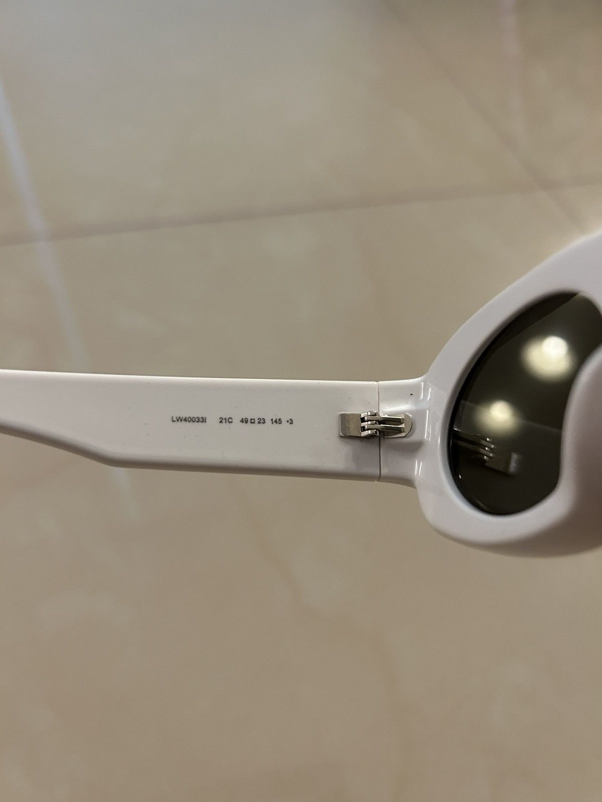 Loewe Loewe Paul Ibiza Rectangle Sunglasses Size ONE SIZE - 5 Thumbnail