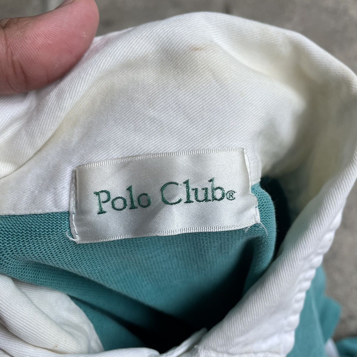 Polo Ralph Lauren × Vintage 🔥Rare🔥Vintage Polo Club Big Logo Spellout Rugby Polo Shirts Size US L / EU 52-54 / 3 - 14 Thumbnail