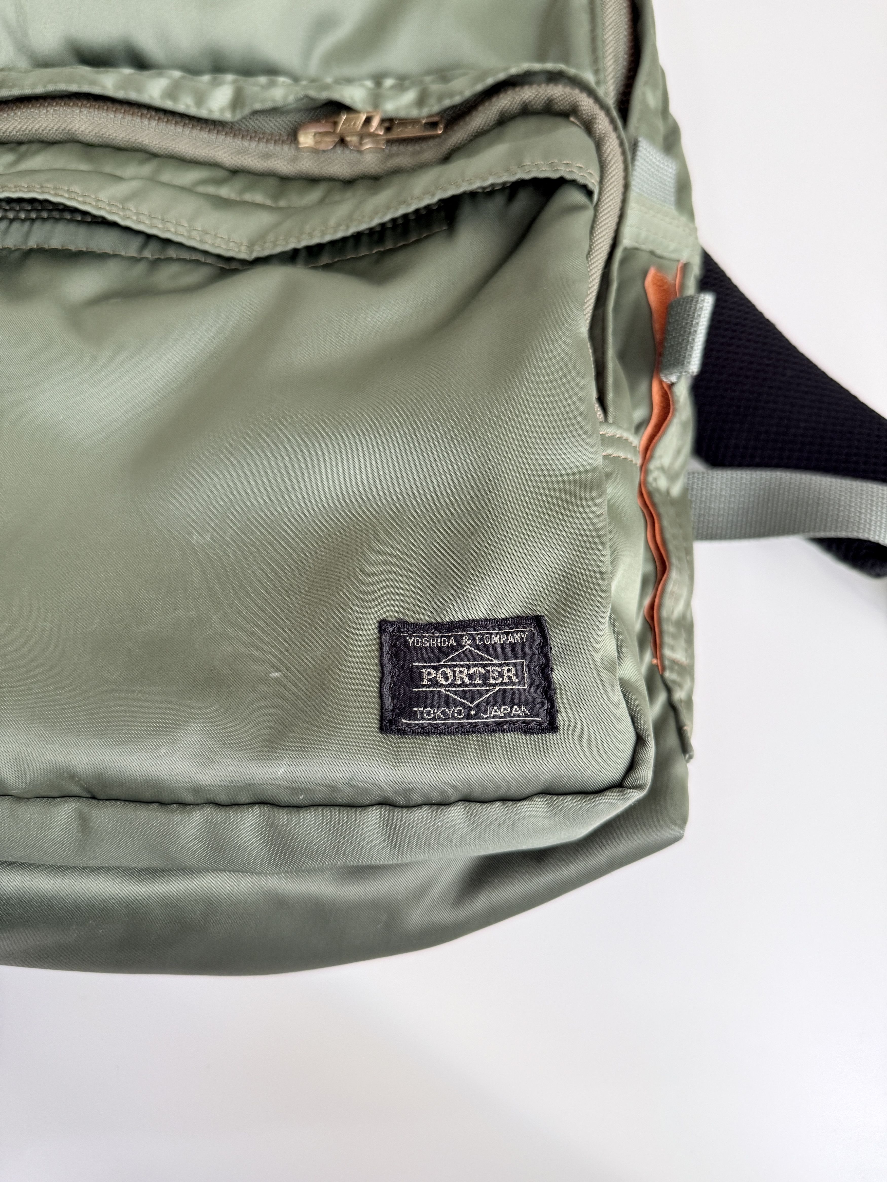 Porter Porter-Yoshida Tanker Backpack L Sage Green Size ONE SIZE - 15 Thumbnail