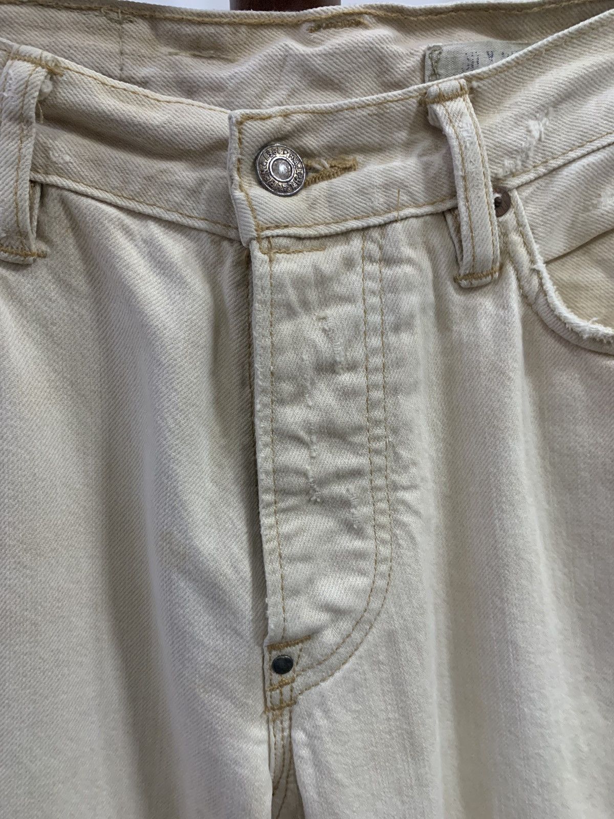 Polo Ralph Lauren × Ralph Lauren Ralph Lauren Bootcut Distressed Denim Size US 31 - 8 Thumbnail