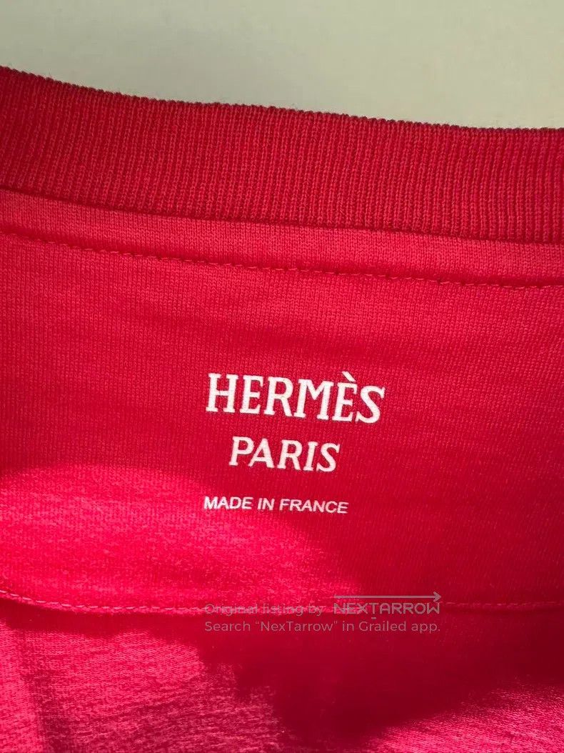 Hermes Hermes Short-sleeve T-shirt Size XXS / US 00 / IT 34 - 4 Thumbnail