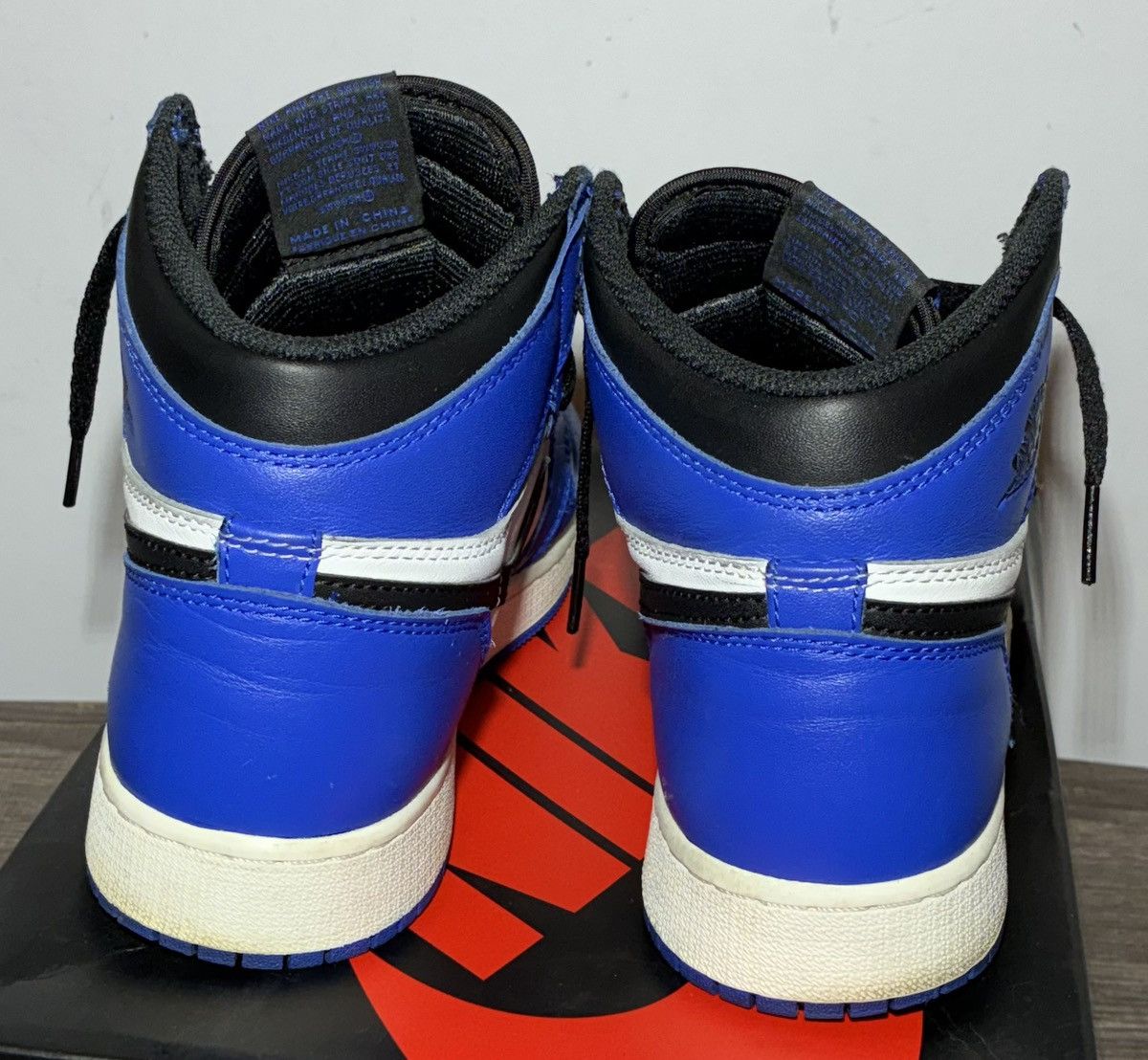 Size 7Y - Air Jordan 1 Retro High Game Royal (GS)