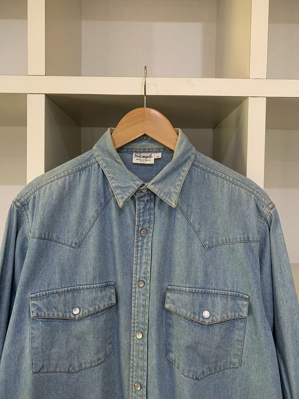 Vintage Vintage ROC Taiwan Denim Jacket Size US M / EU 48-50 / 2 - 5 Thumbnail