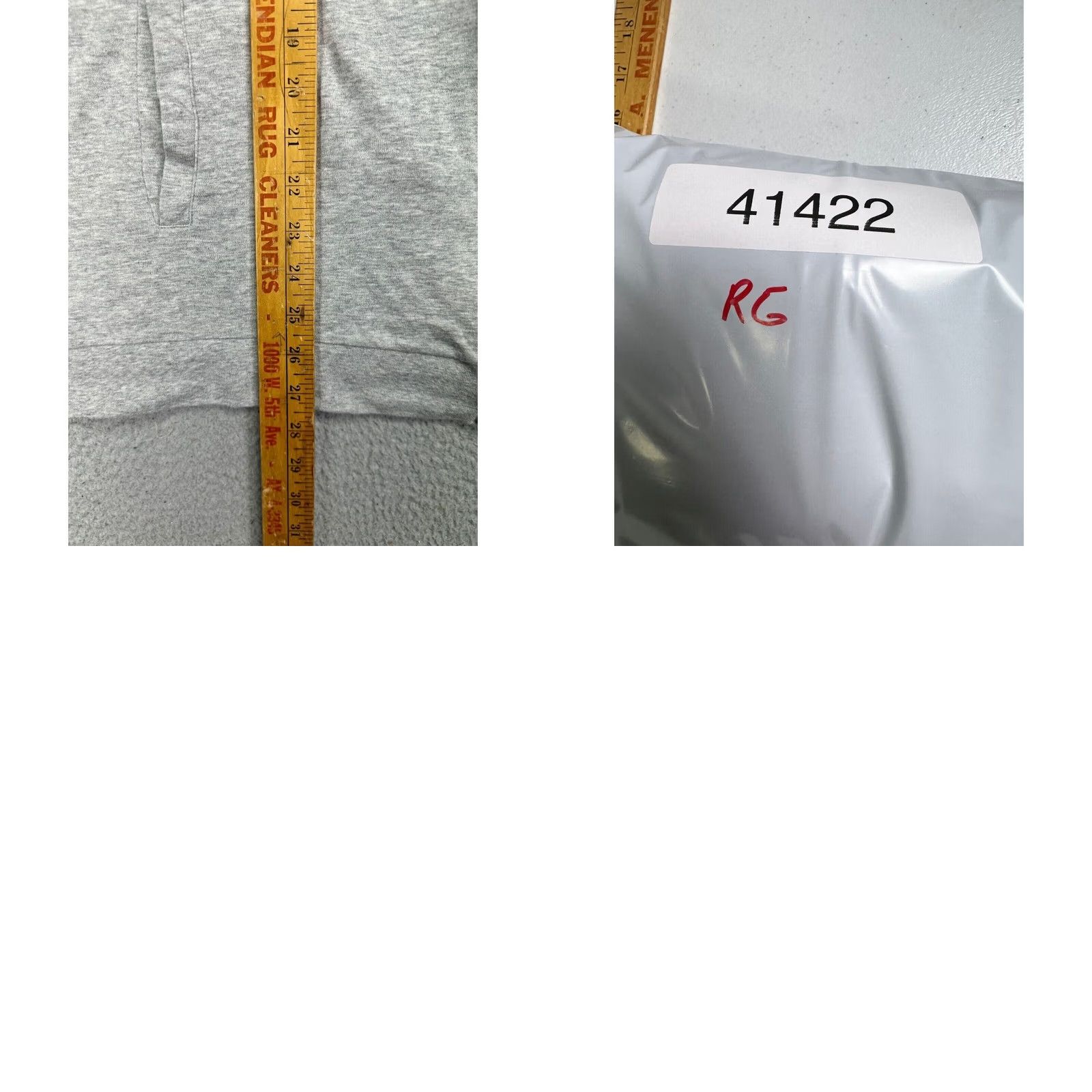 Robert Graham Robert Graham Sweater Adult 2XL Grey Classic Fit Full Zip Sweatshirt Pocket Mens Size US XXL / EU 58 / 5 - 8 Thumbnail