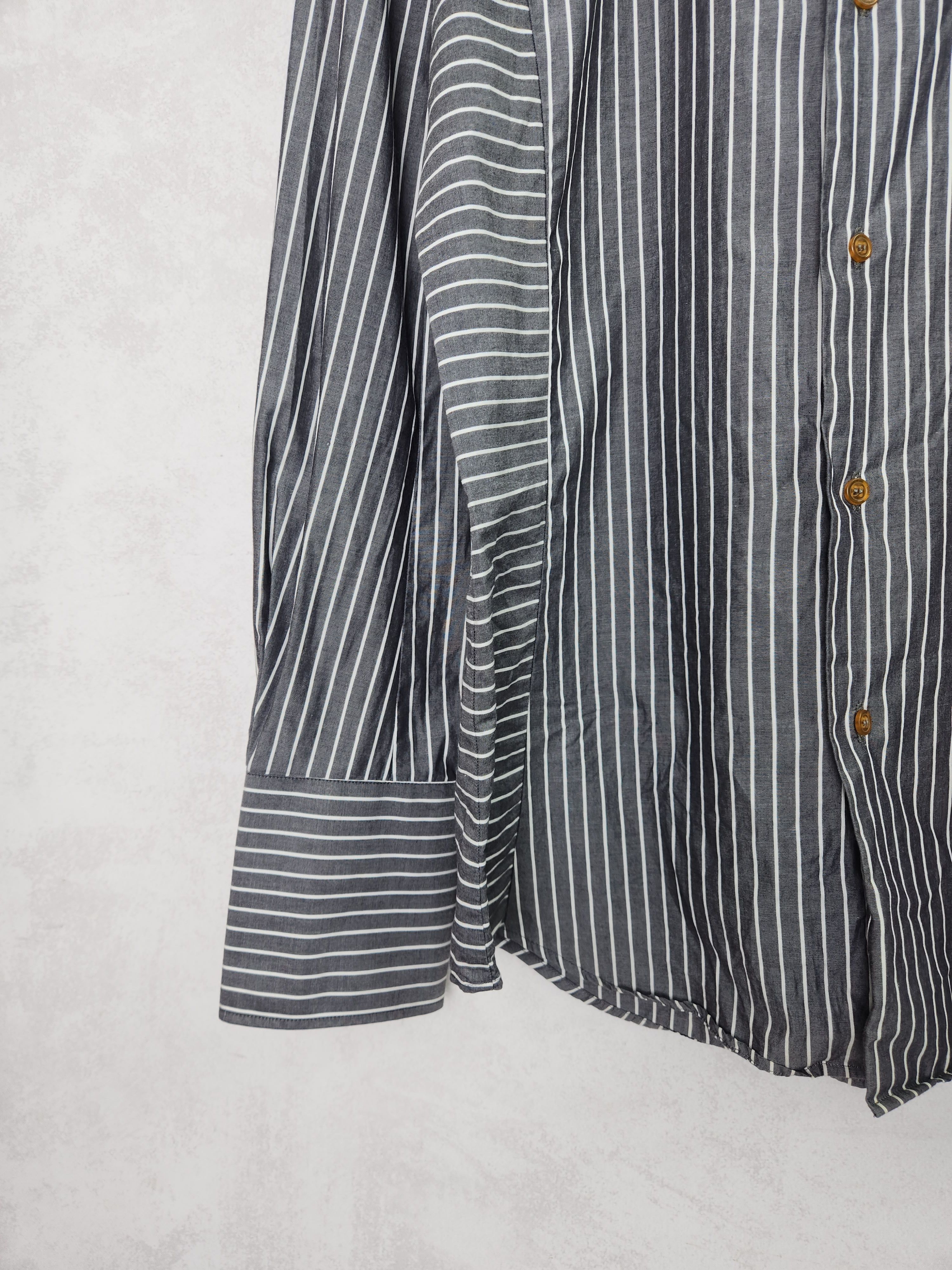 Vivienne Westwood Vivienne Westwood Man london stripes shirt button ups Size US L / EU 52-54 / 3 - 6 Thumbnail
