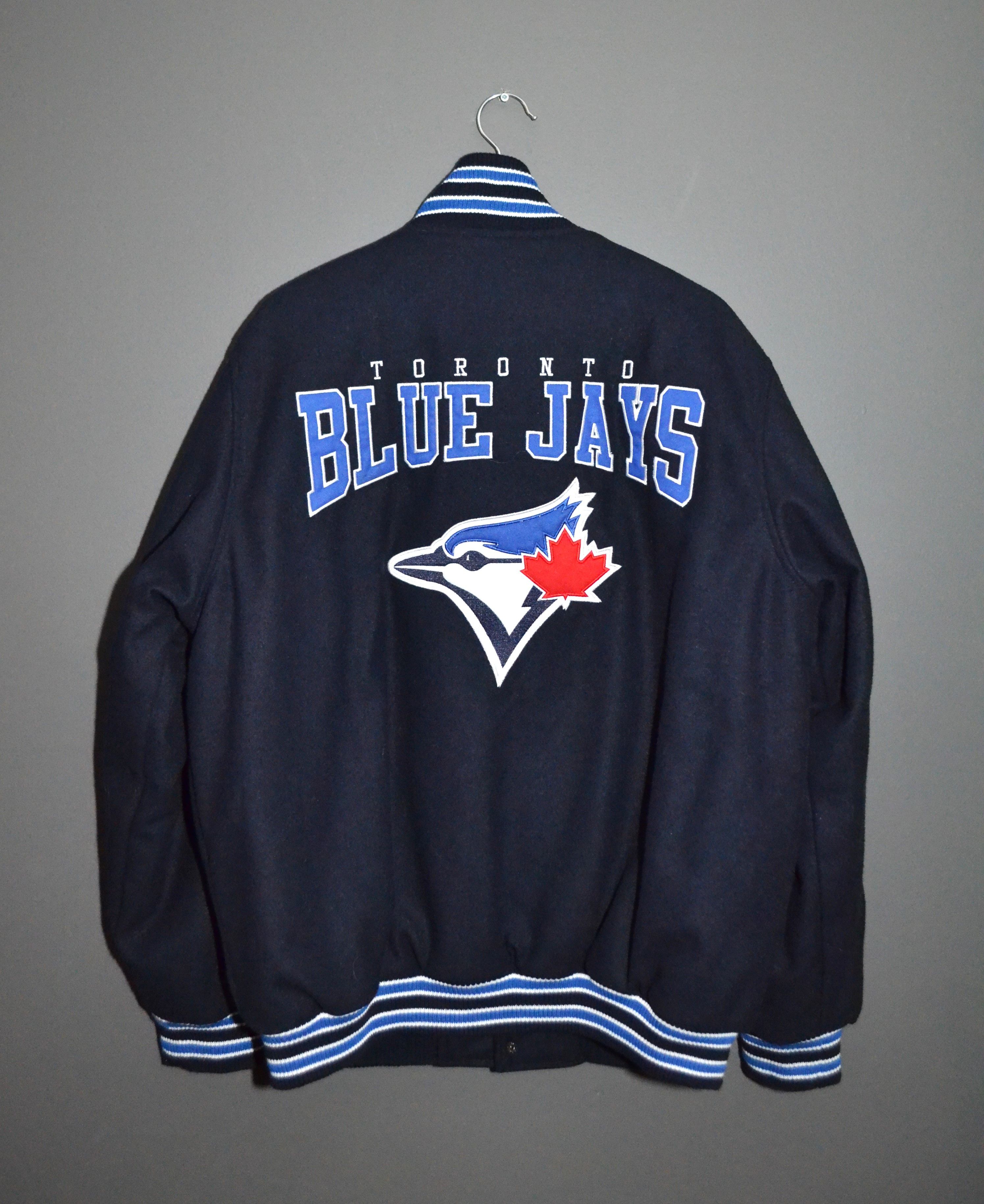 image of Canada Toronto Blue Jays Varsity Jacket, Men's (Size XL)
